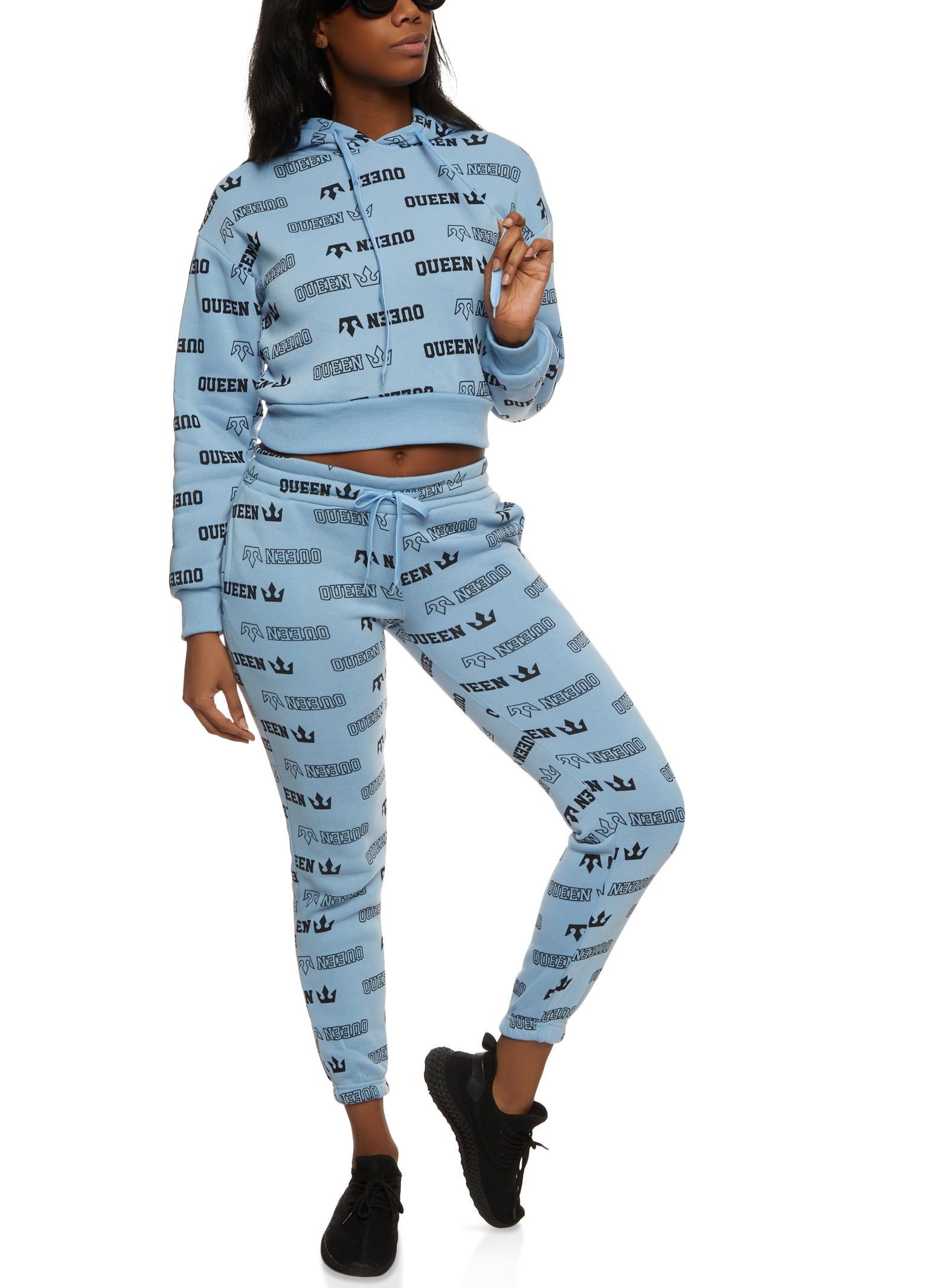 Queen Graphic Print Hoodie sold by Rainbow product image thumbnail 2