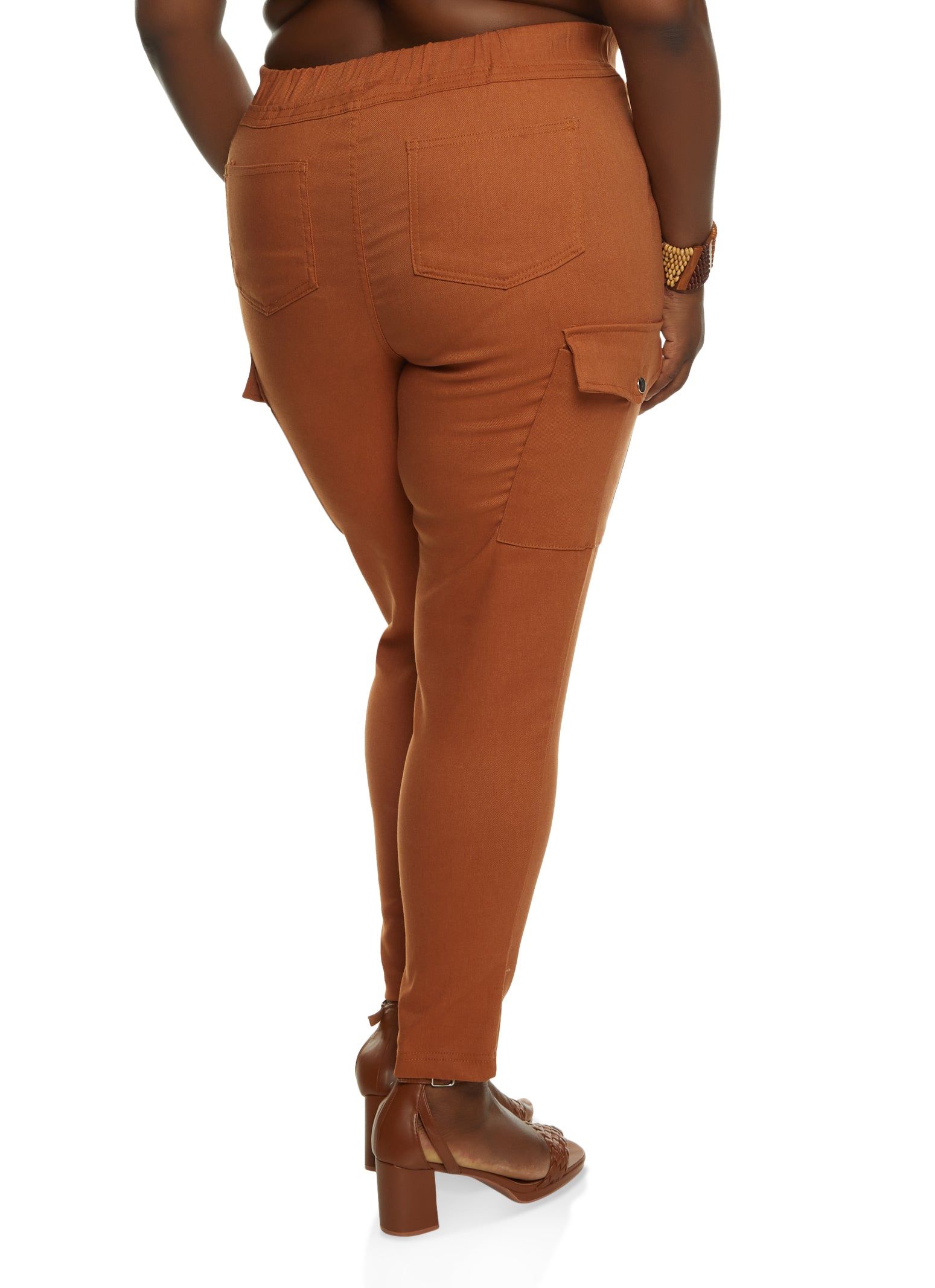 Plus Size Hyperstretch Pull On Cargo Pants sold by Rainbow product image thumbnail 3
