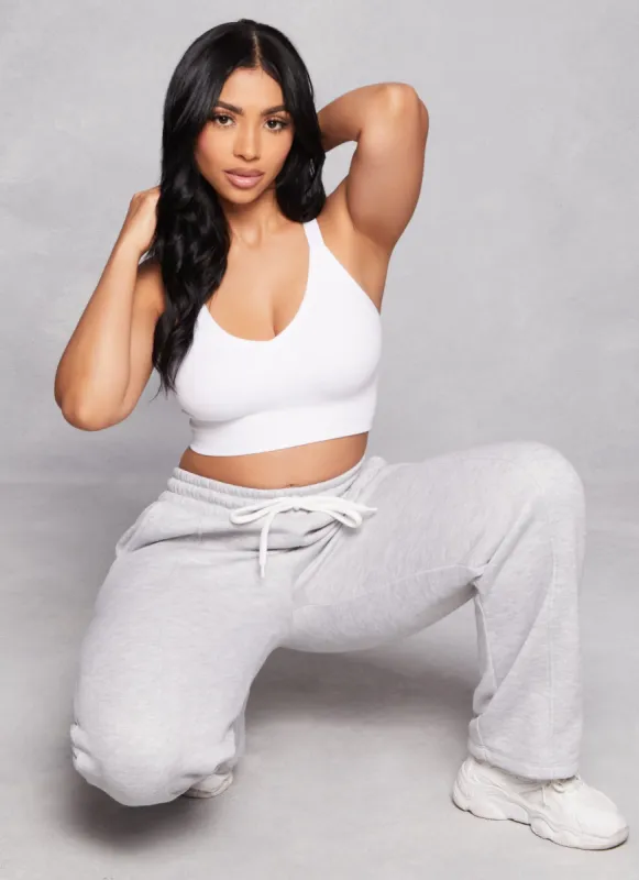 Pintuck Fleece Lined Sweatpants sold by Rainbow