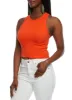 Seamless Ribbed Racerback Tank Top sold by Rainbow