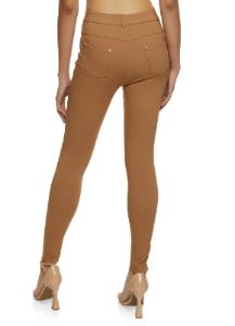 Faux Button Stretch Pants sold by Rainbow
