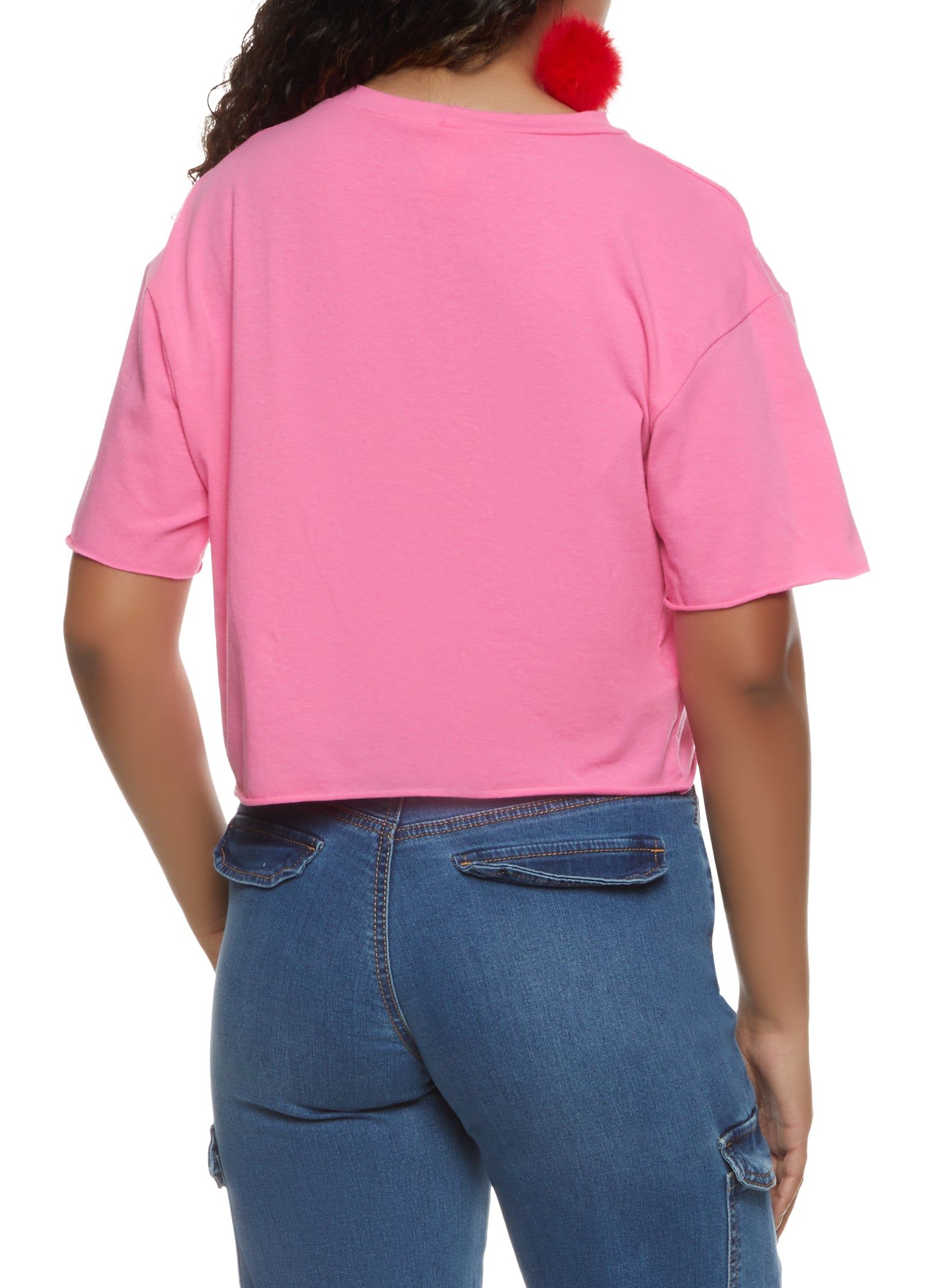 Rock and Roll Laser Cut Graphic Tee sold by Rainbow product image thumbnail 2