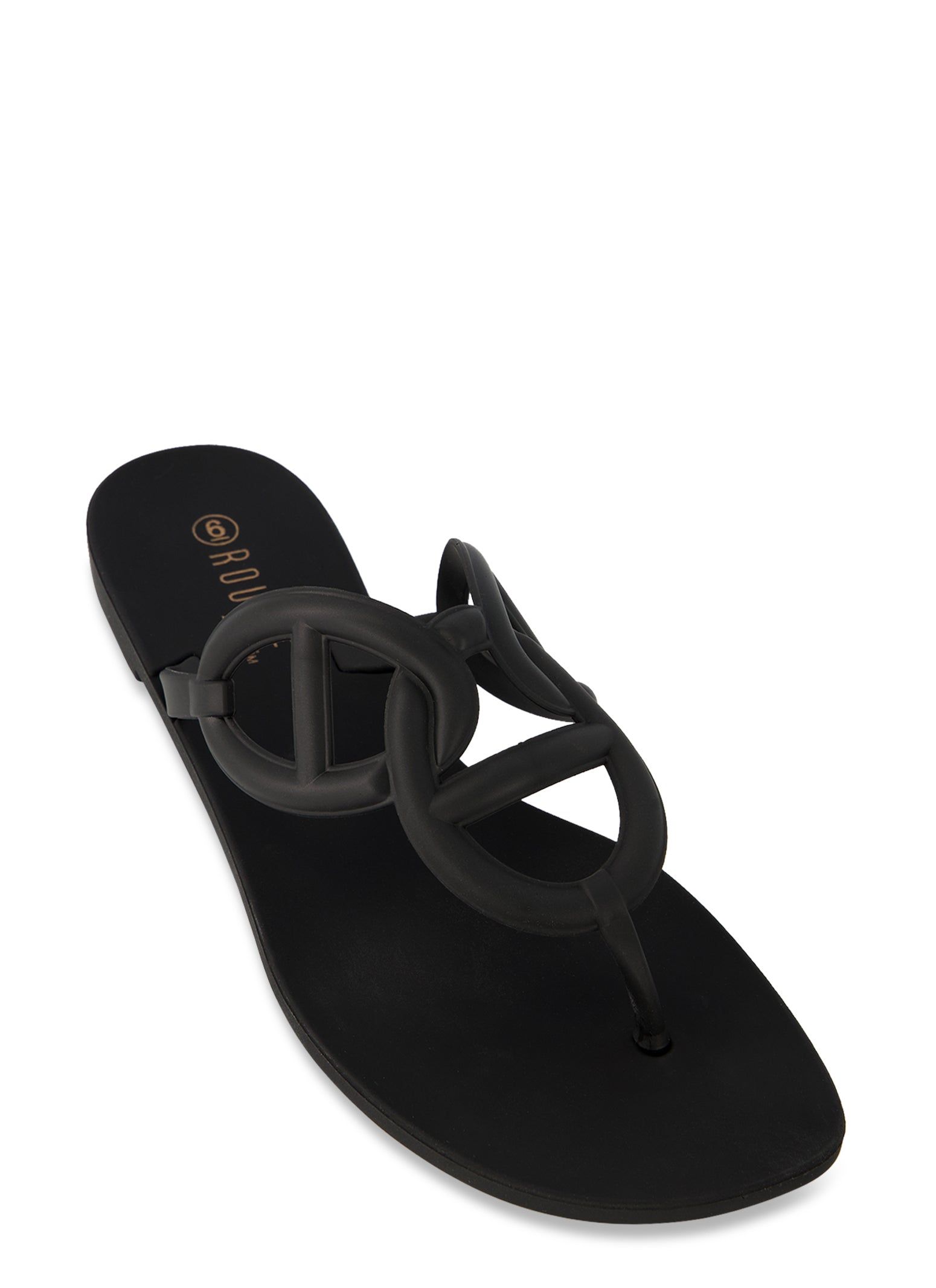 Jelly Thong Slide Sandals sold by Rainbow