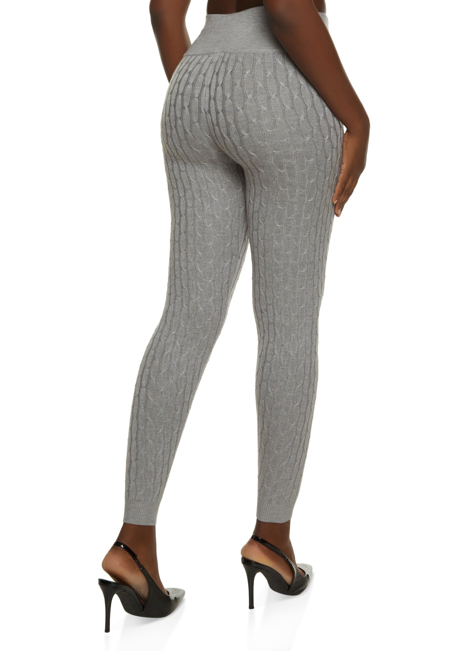 Cable Knit Leggings sold by Rainbow product image thumbnail 2