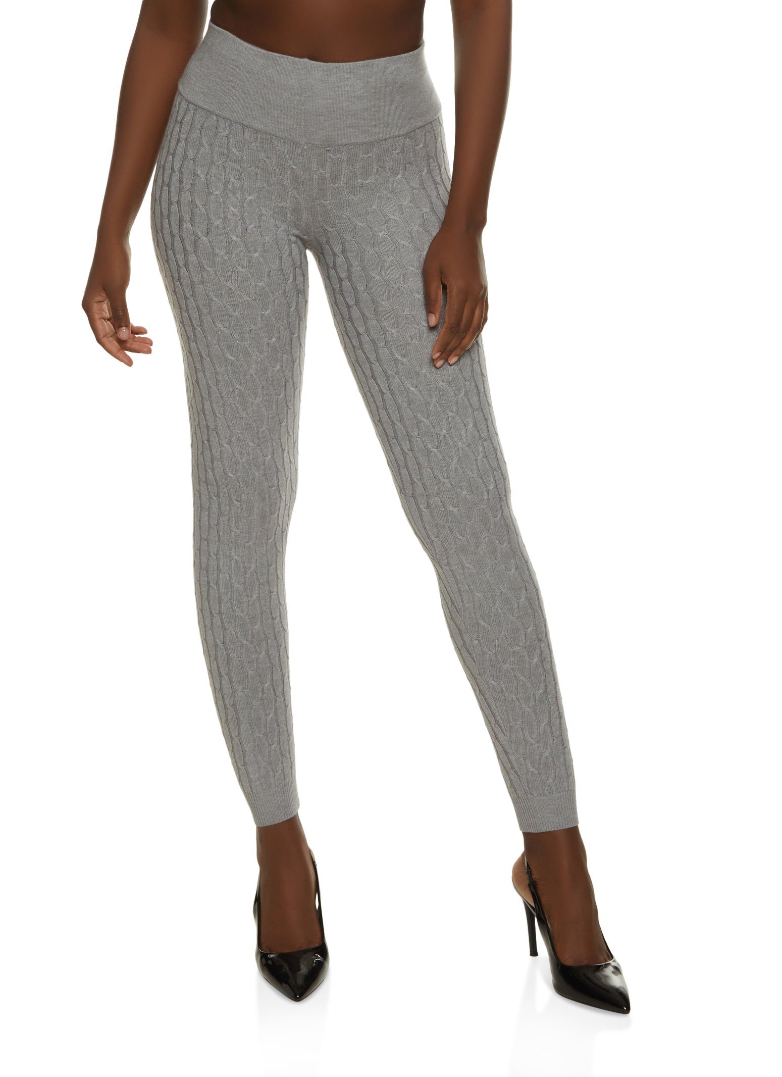 Cable Knit Leggings sold by Rainbow