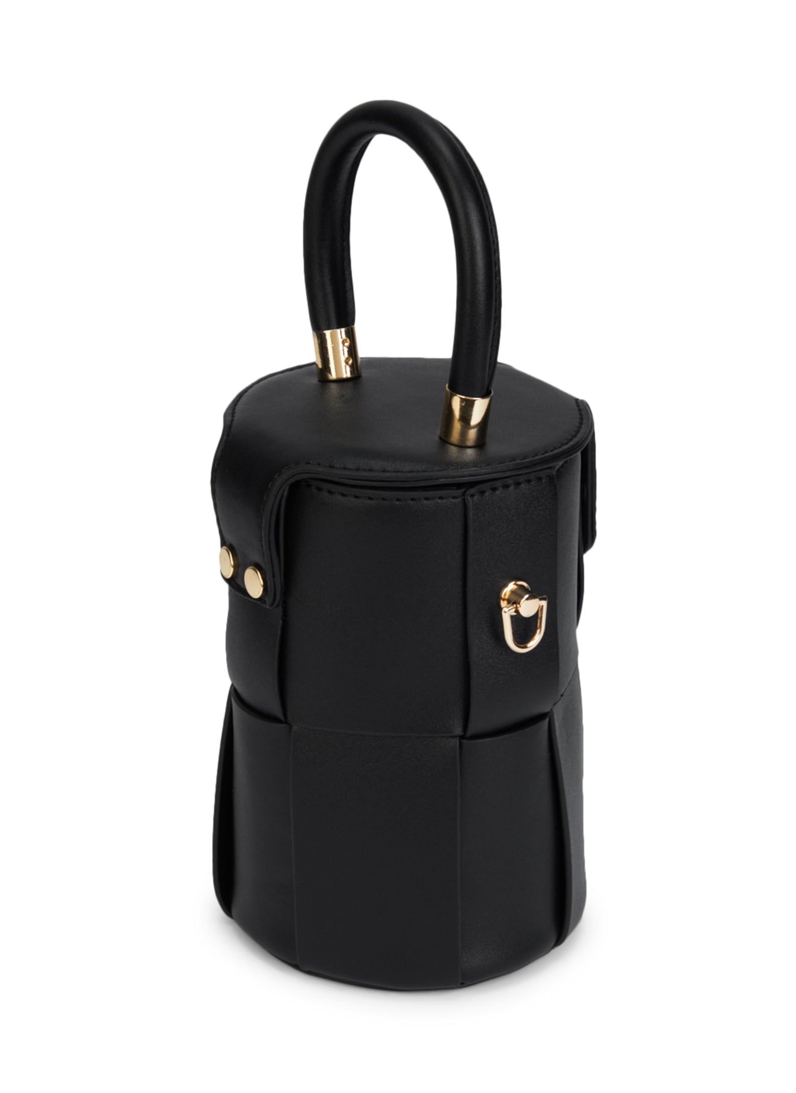 Faux Leather Cylinder Crossbody Handbag sold by Rainbow product image thumbnail 3