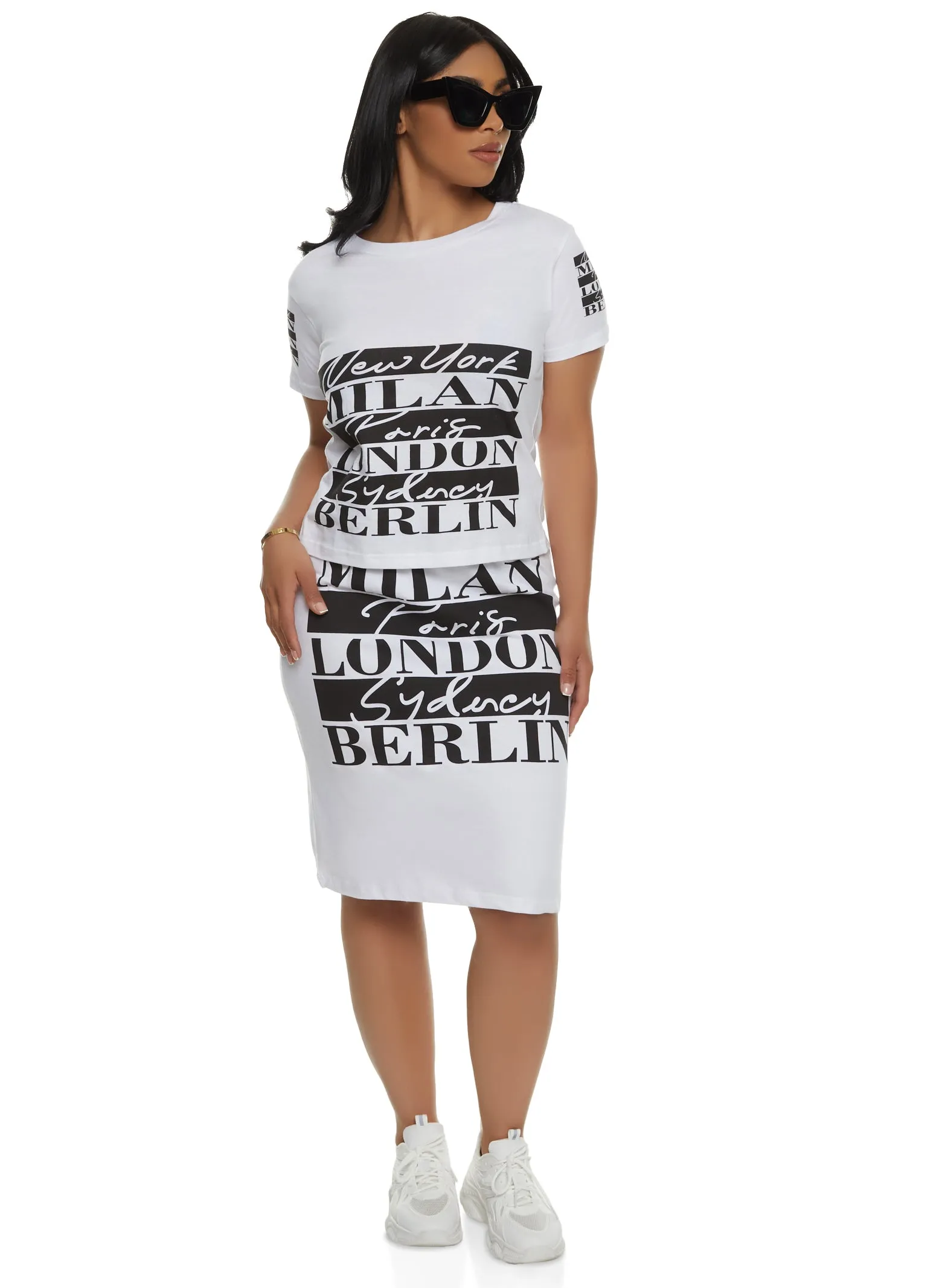 City Graphic Short Sleeve Top sold by Rainbow product image thumbnail 2