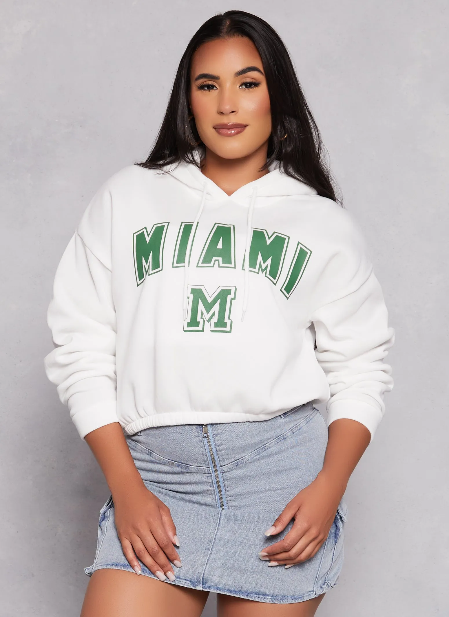 City Graphic Hooded Pullover Sweatshirt sold by Rainbow