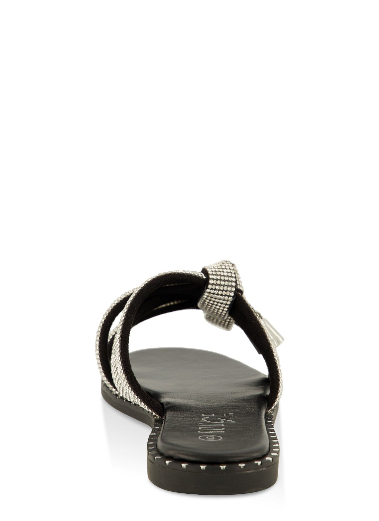 Rhinestone Knot Band Slide Sandals sold by Rainbow product image thumbnail 3