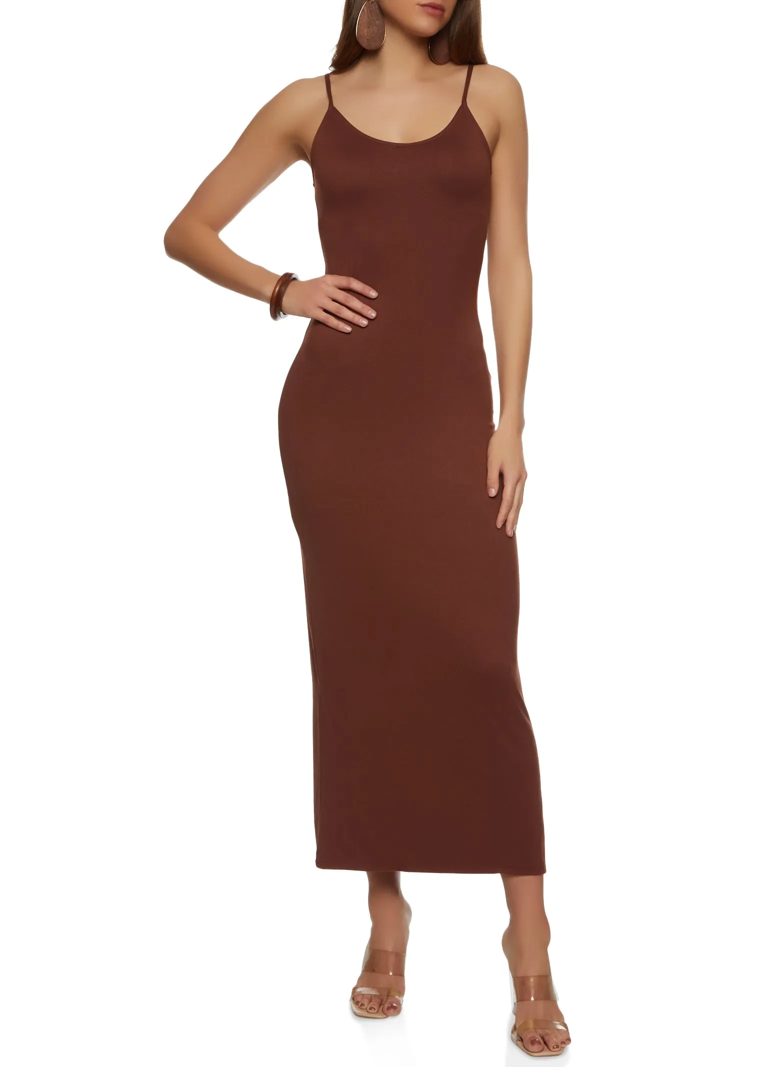 Soft Knit Cami Maxi Dress sold by Rainbow