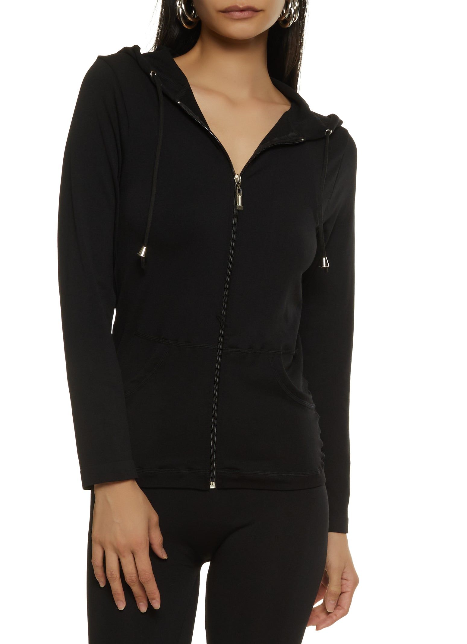 Basic Hooded Track Jacket sold by Rainbow