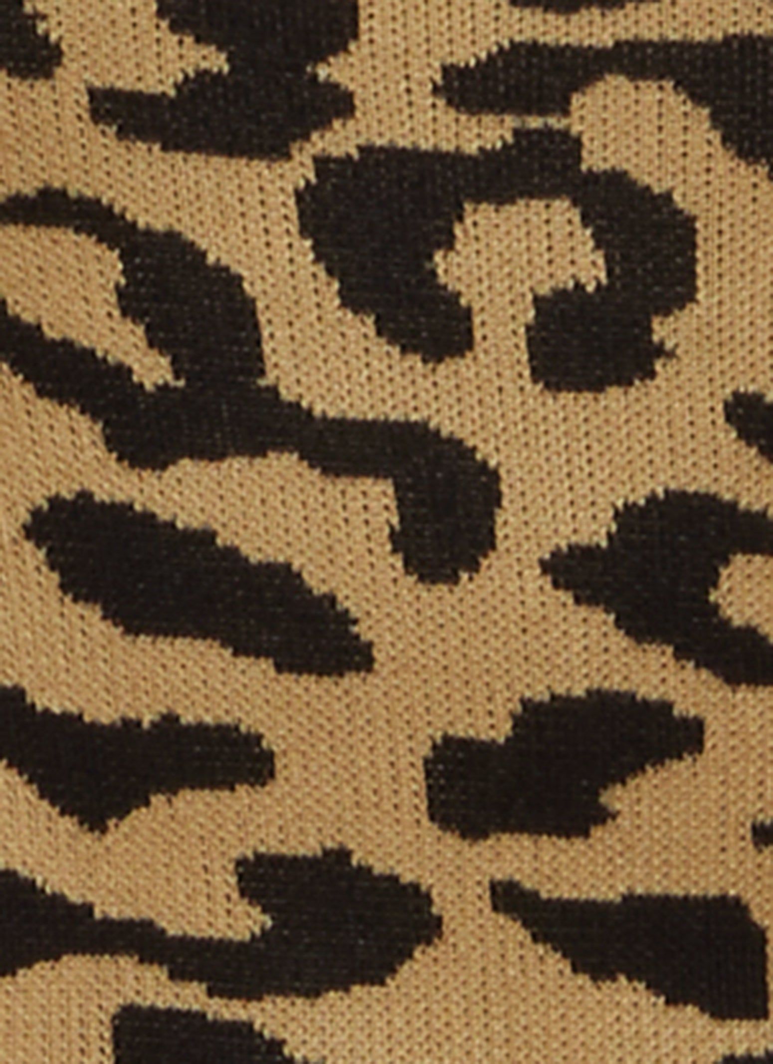 Mock Neck Animal Print Keyhole Sweater Dress sold by Rainbow product image thumbnail 4