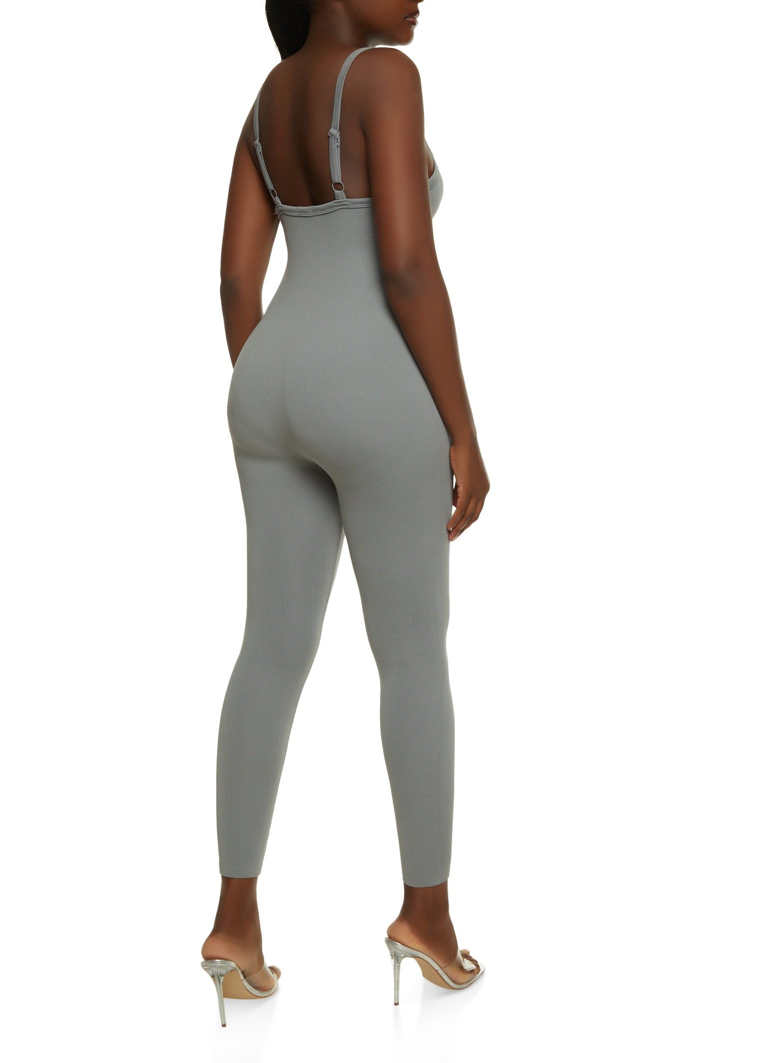 Solid Seamless Cami Catsuit sold by Rainbow product image thumbnail 2