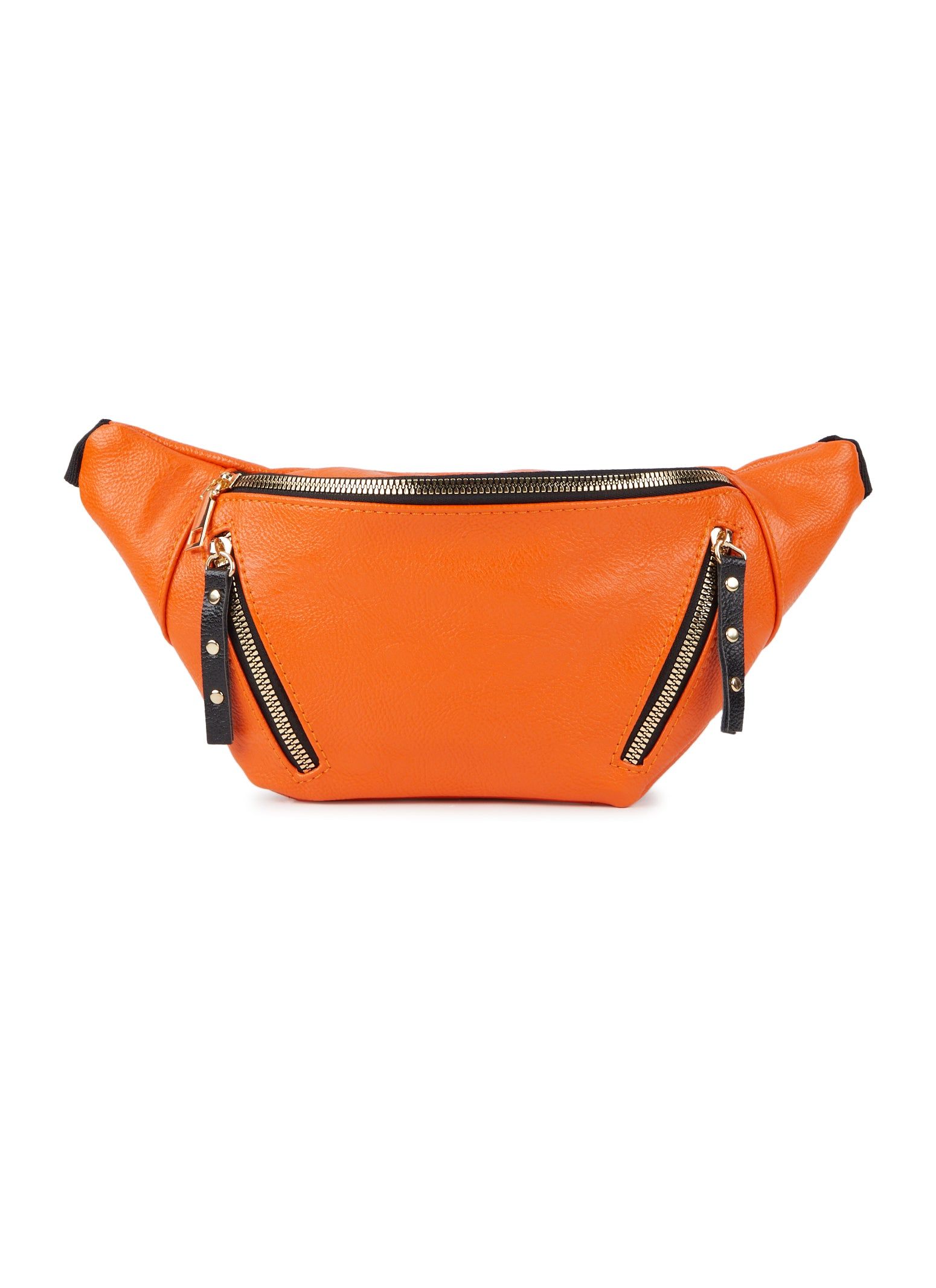 Triple Zip Studded Tab Fanny Pack sold by Rainbow product image thumbnail 2