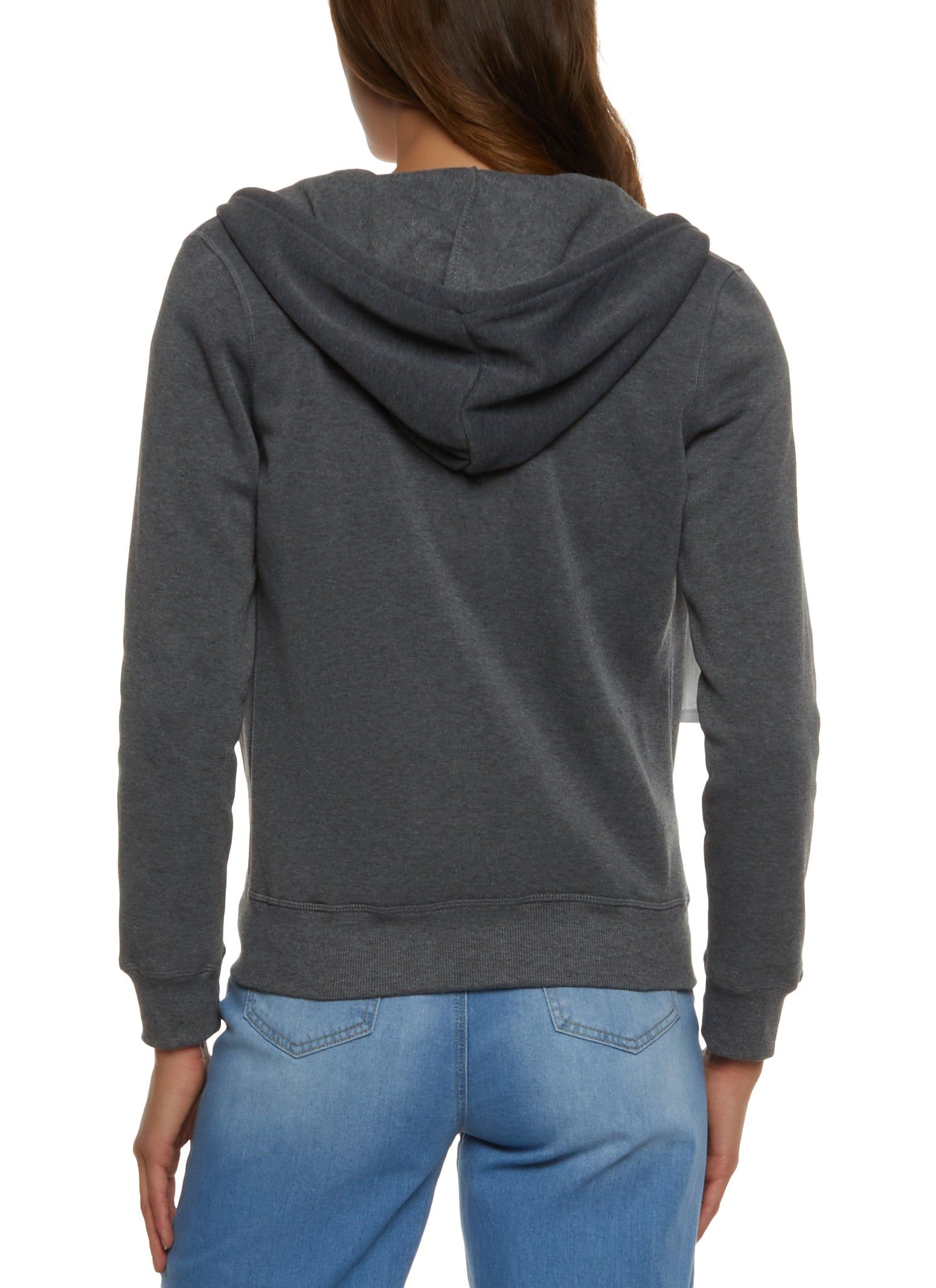 Full Zip Fleece Hoodie sold by Rainbow product image thumbnail 2