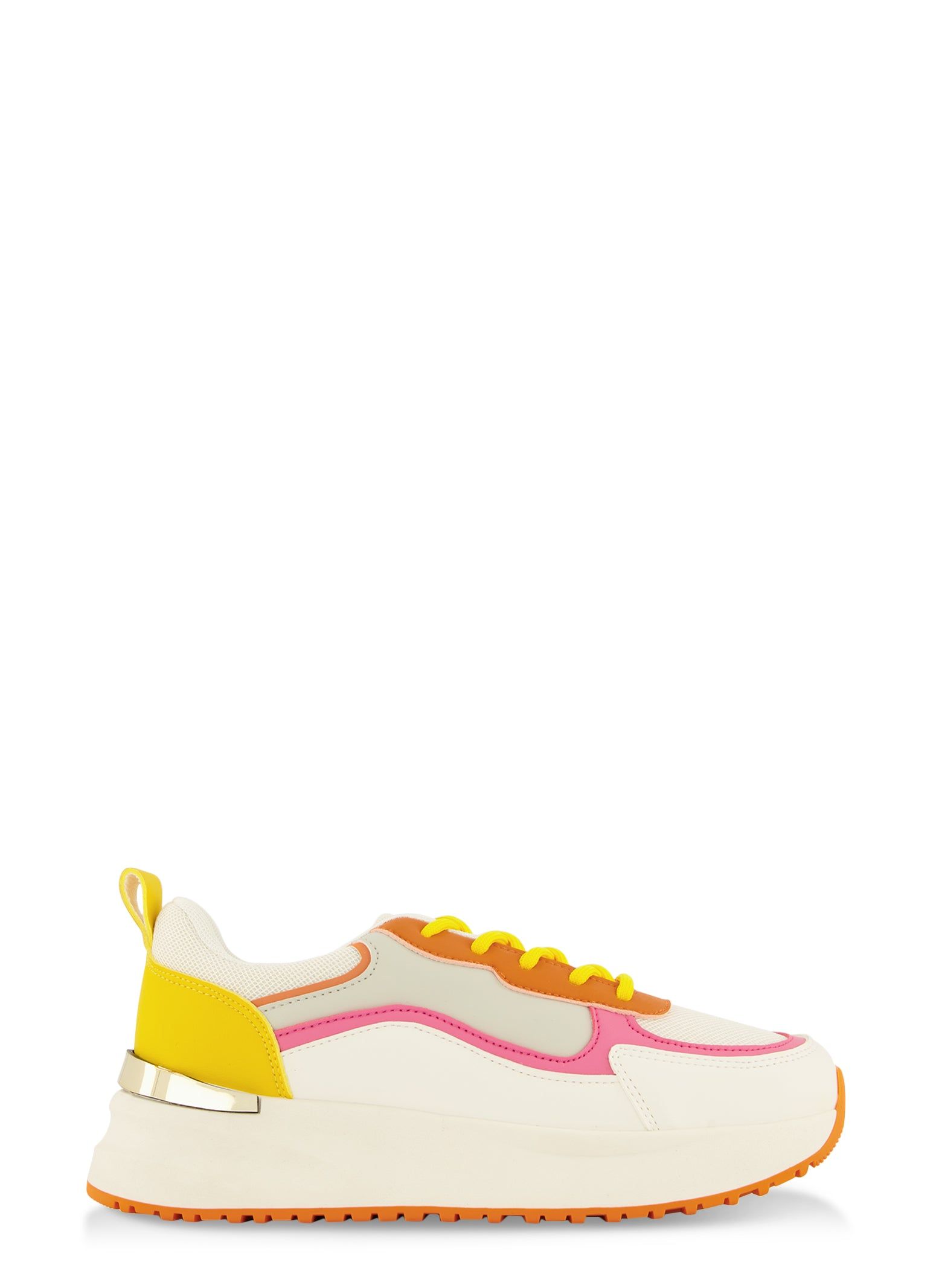 Metallic Detail Low Platform Sneakers sold by Rainbow product image thumbnail 2