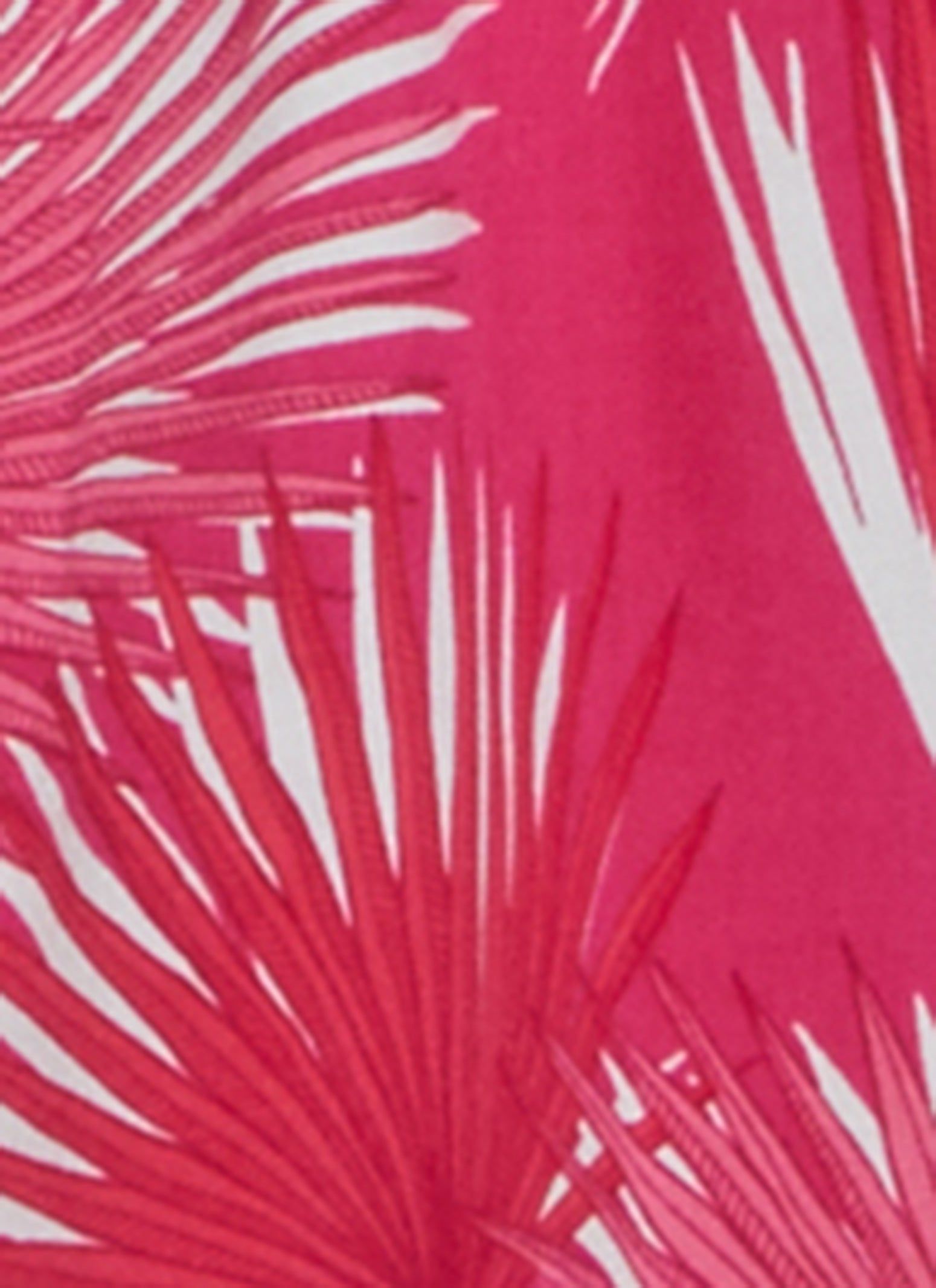 Plus Size Sleeveless Palm Printed Button Front Shirt Dress sold by Rainbow product image thumbnail 4