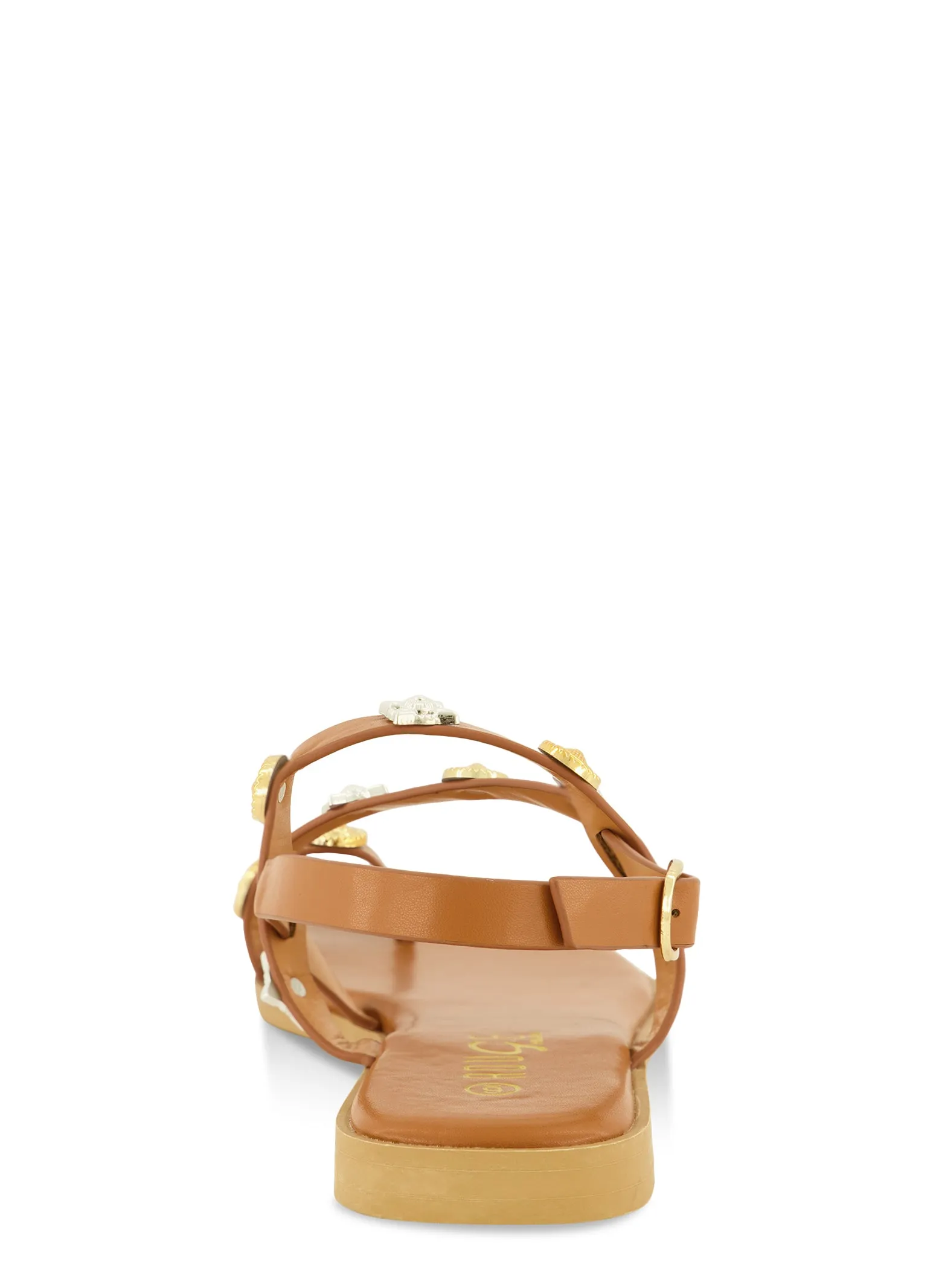 Studded Toe Loop Ankle Strap Sandals sold by Rainbow product image thumbnail 3