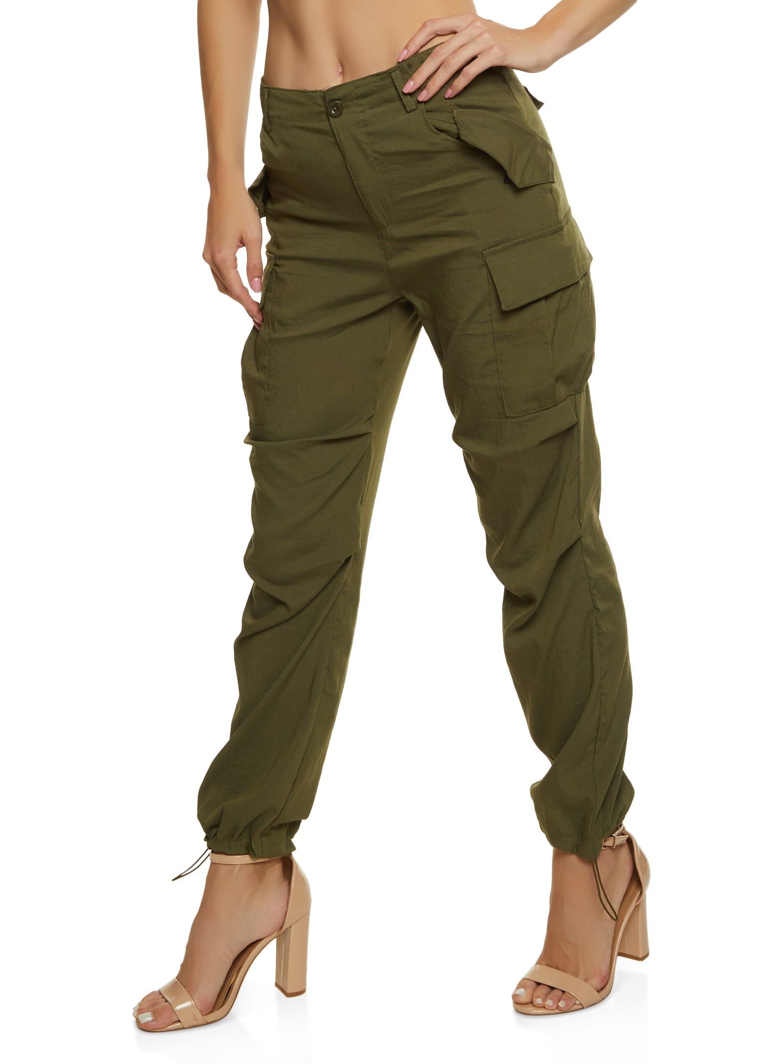 Multi Pocket Utility Pants sold by Rainbow