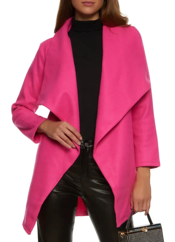 Belted Shawl Collar Wrap Coat sold by Rainbow