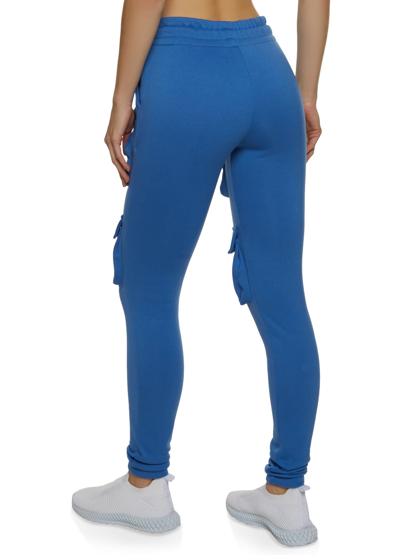 Fleece Lined Cargo Pocket Sweatpants sold by Rainbow product image thumbnail 2