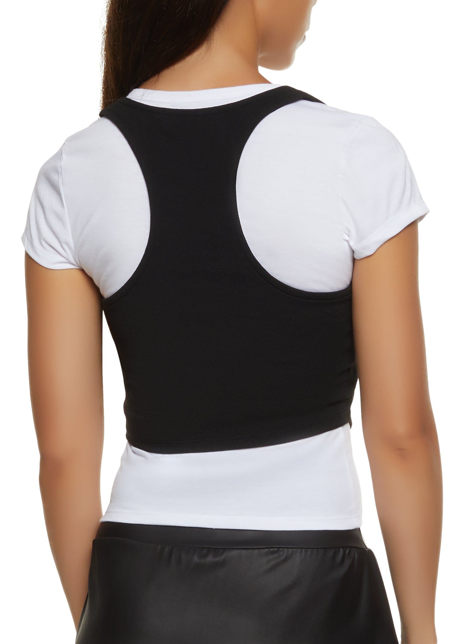 Button Front Vest and Crewneck Tee sold by Rainbow product image thumbnail 3