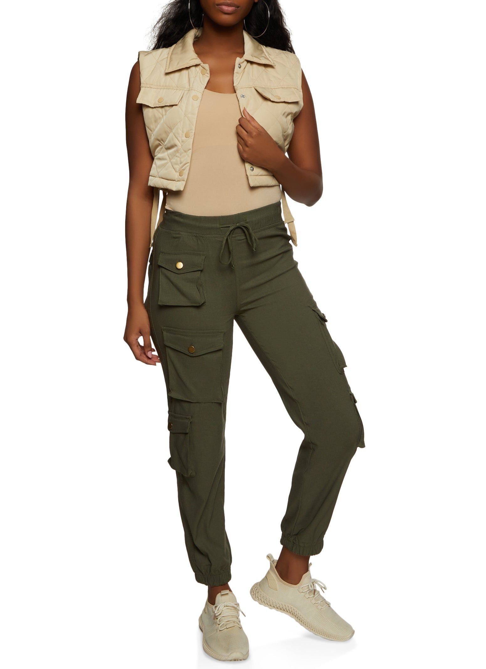 Cargo Pocket Hyperstretch Drawstring Joggers sold by Rainbow product image thumbnail 2