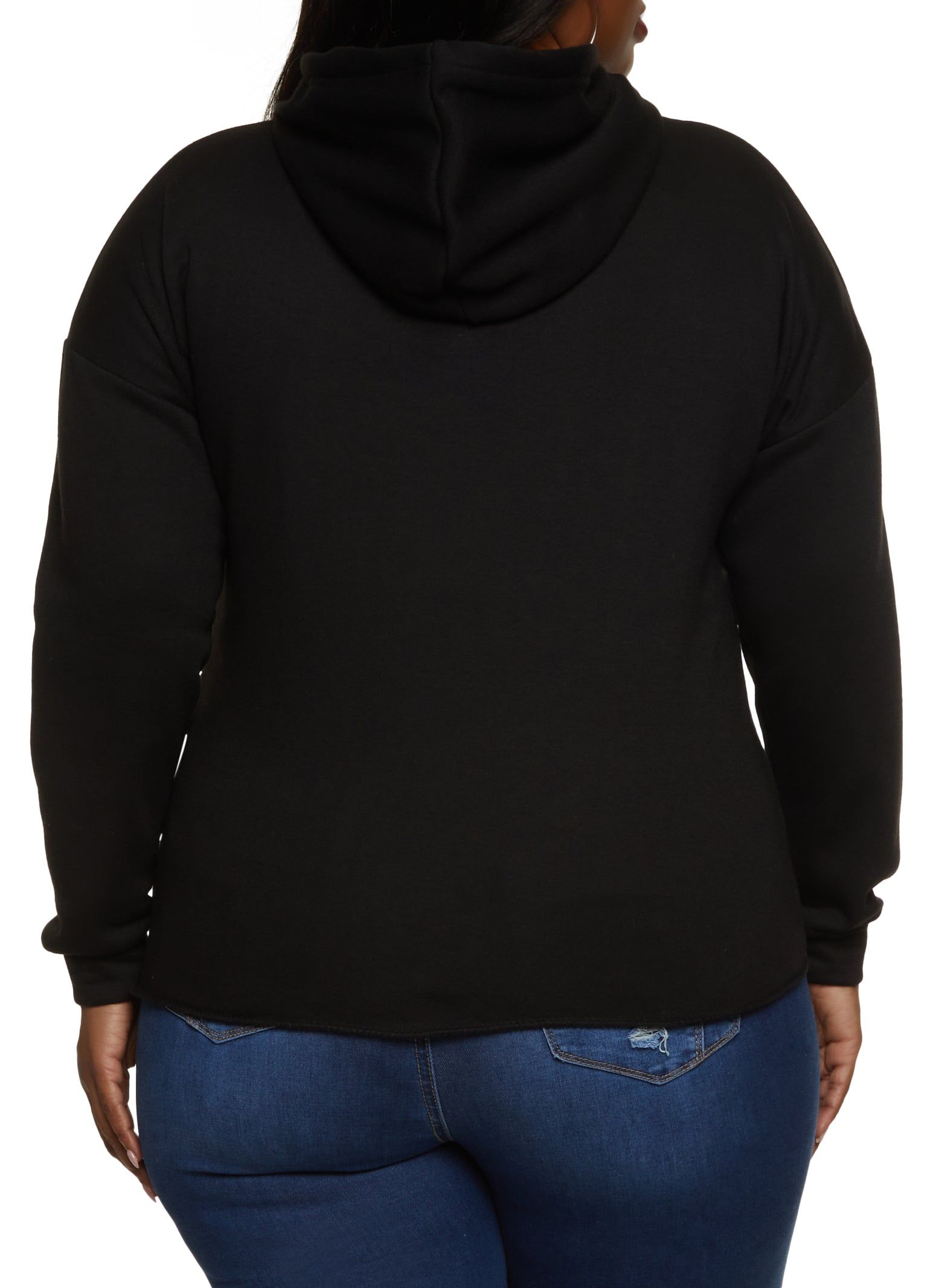 Plus Size Rhinestone Nutritional Facts Hoodie sold by Rainbow product image thumbnail 2