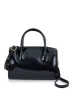 Metallic Faux Leather Convertible Top Handle Crossbody Bag sold by Rainbow