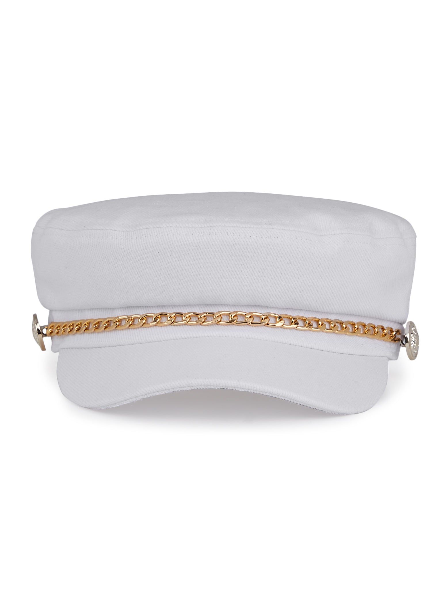 Denim Chain Detail Cabbie Hat sold by Rainbow product image thumbnail 2