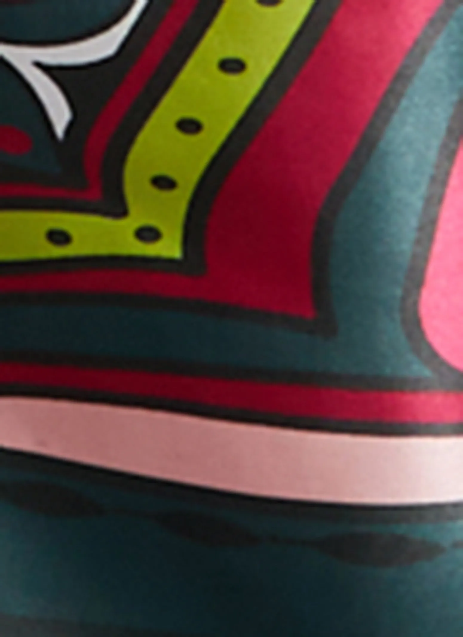 Satin Border Printed Wide Leg Pants sold by Rainbow product image thumbnail 4