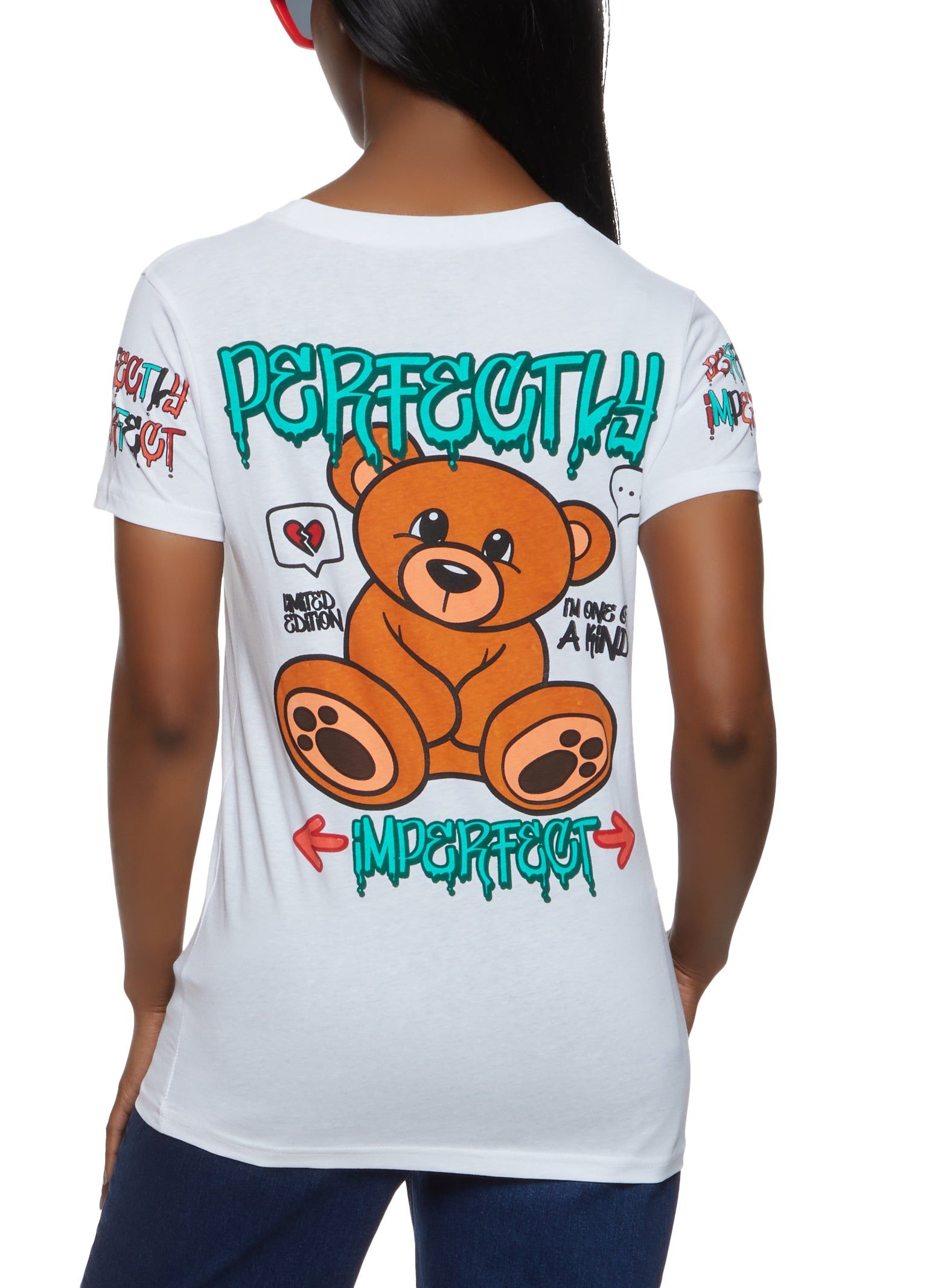Perfectly Imperfect Graphic Tee sold by Rainbow product image thumbnail 2
