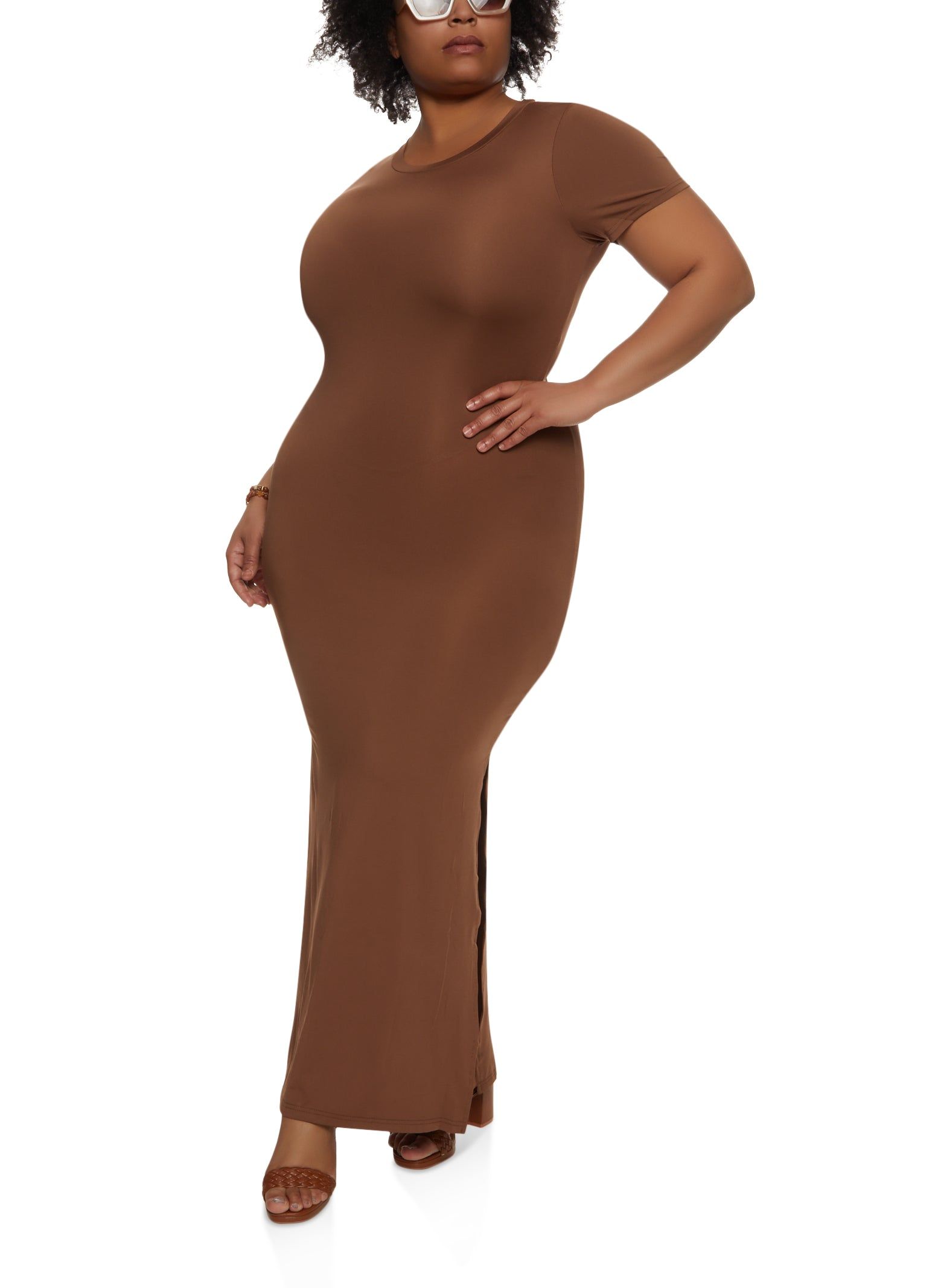 Plus Size T Shirt Maxi Dress sold by Rainbow product image thumbnail 2