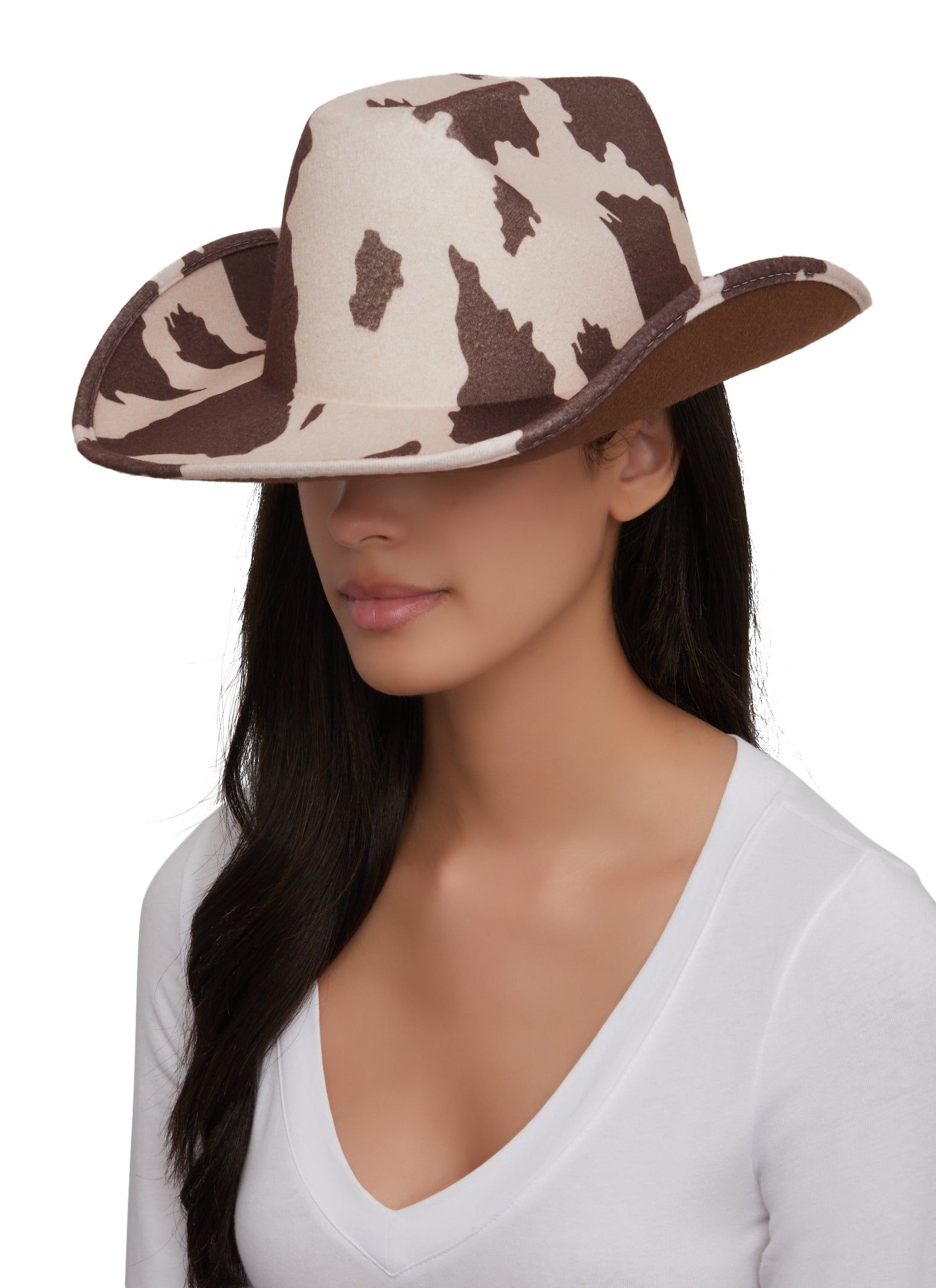 Cow Print Cowboy Hat sold by Rainbow