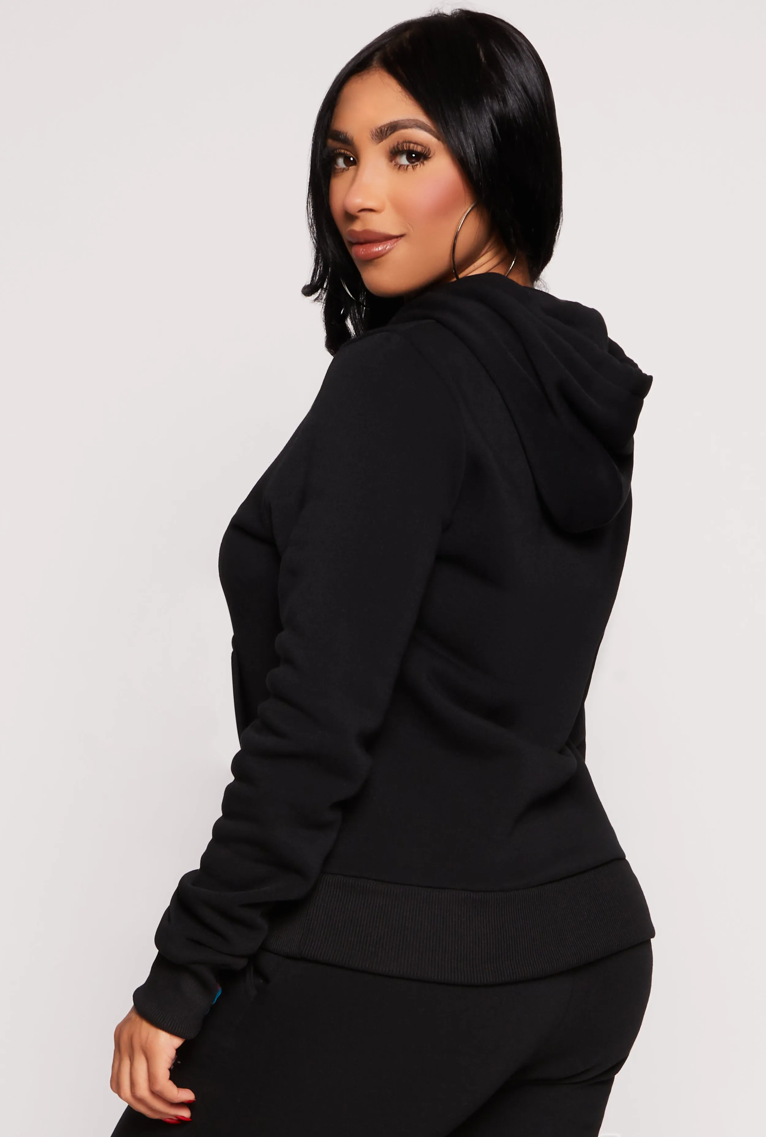 Attitude Bear Graphic Pullover Hoodie sold by Rainbow product image thumbnail 3