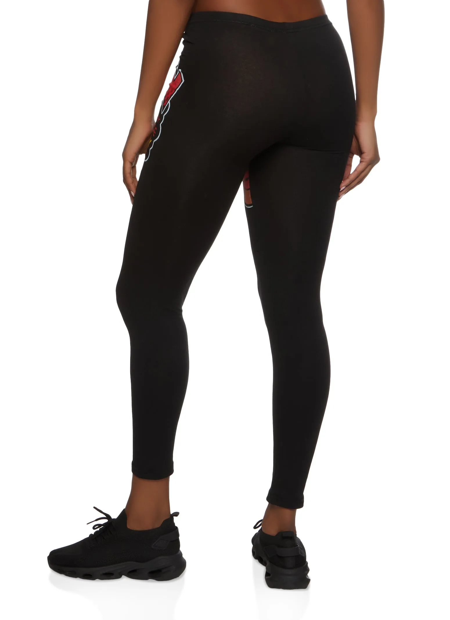 Melanin High Waist Graphic Leggings sold by Rainbow product image thumbnail 2