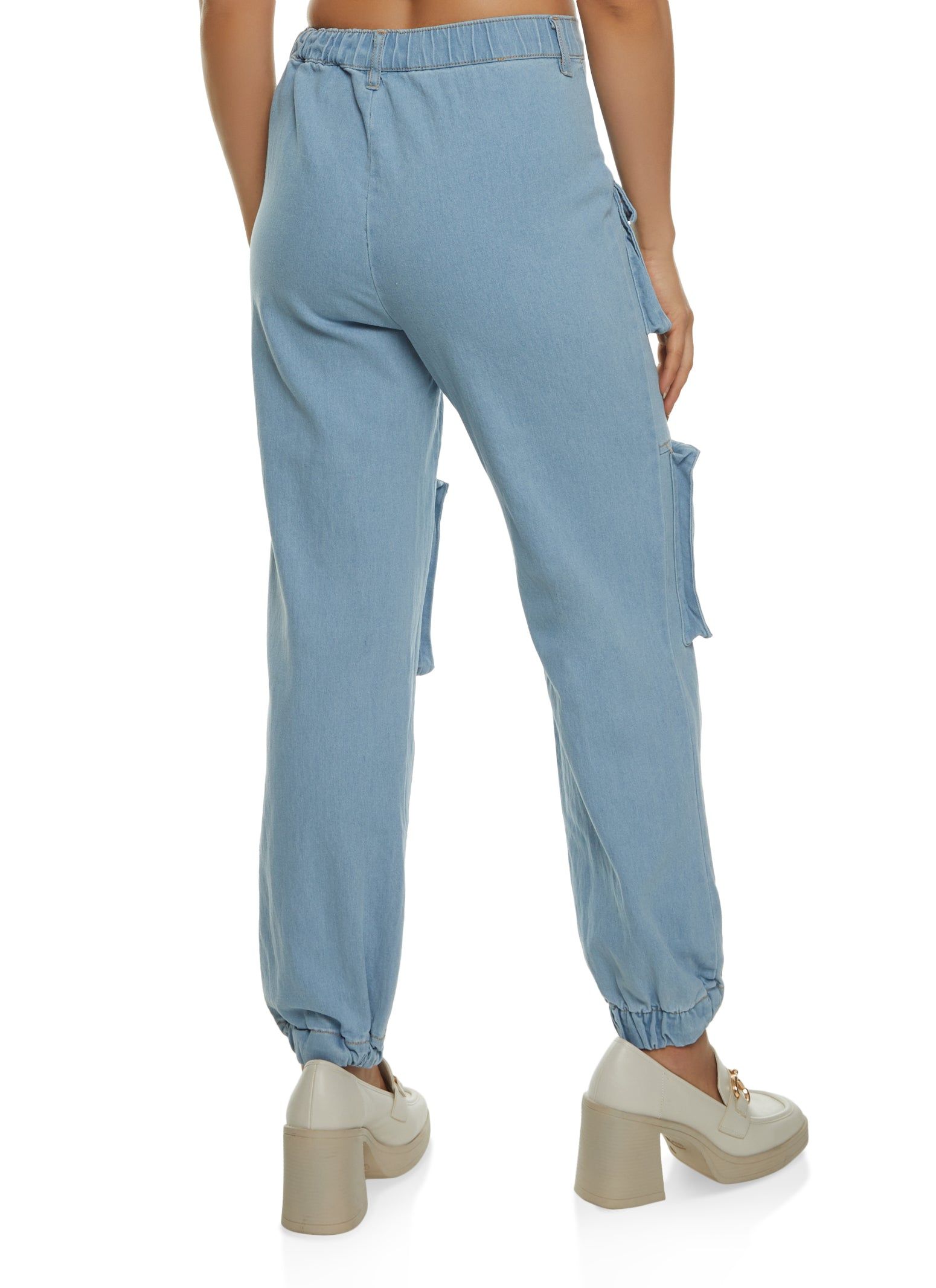 Zip Front Cargo Joggers sold by Rainbow product image thumbnail 3
