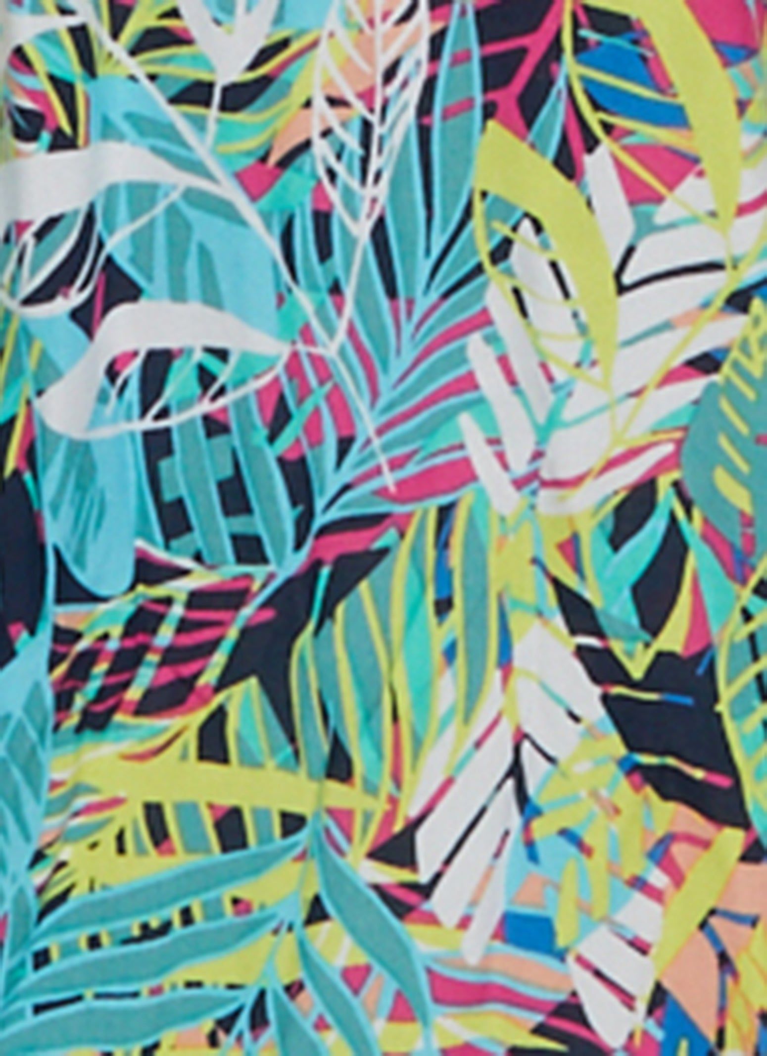 Plus Size Tropical Print Ruched Waist Maxi Dress sold by Rainbow product image thumbnail 4