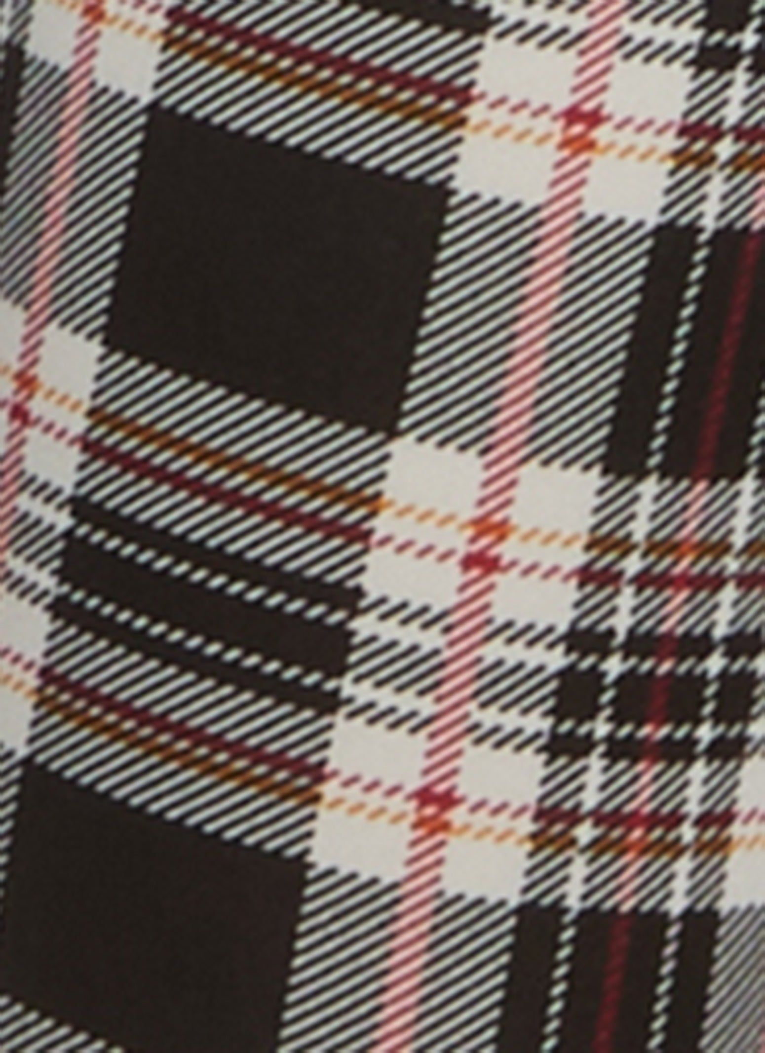 Plaid High Waisted Pull On Dress Pants sold by Rainbow product image thumbnail 3