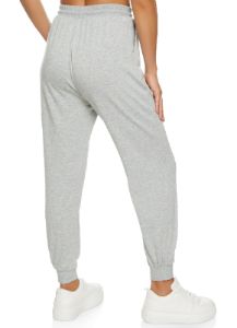 Solid French Terry Drawstring Joggers sold by Rainbow
