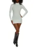 Cable Knit Mock Neck Sweater Dress sold by Rainbow