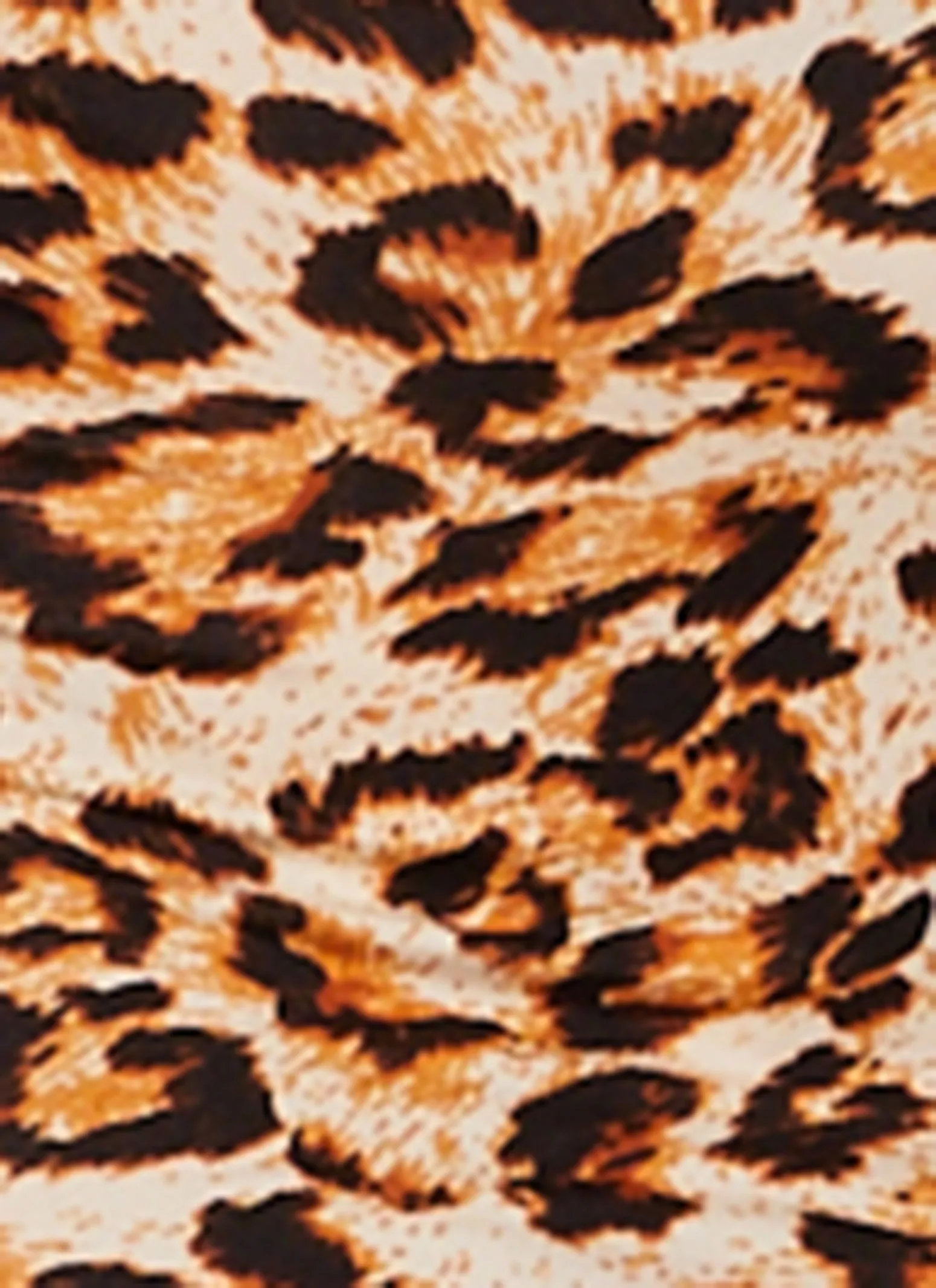 Animal Print Lace Trim Maxi Cami Dress sold by Rainbow product image thumbnail 4