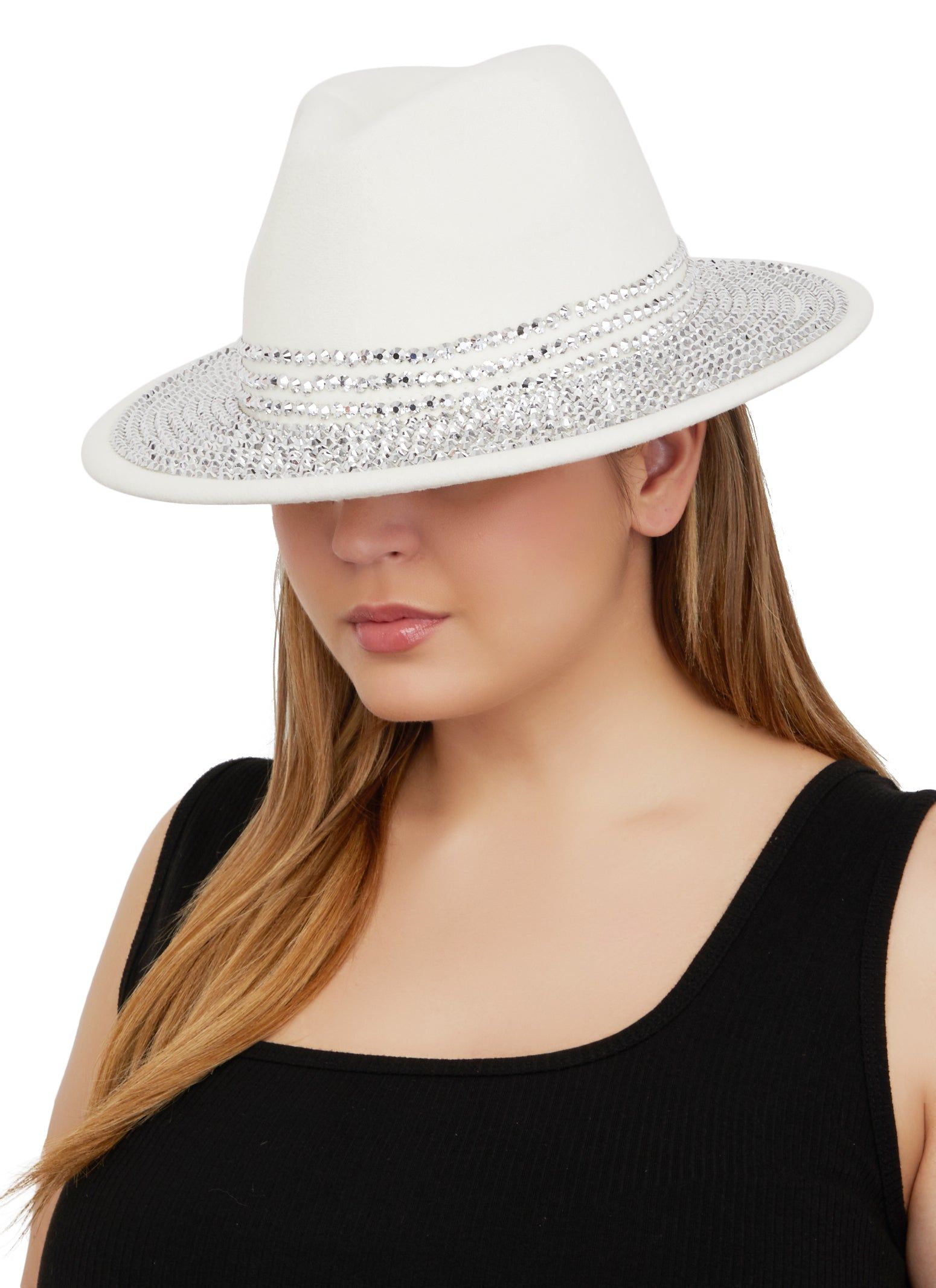 Rhinestone Studded Cowboy Hat sold by Rainbow