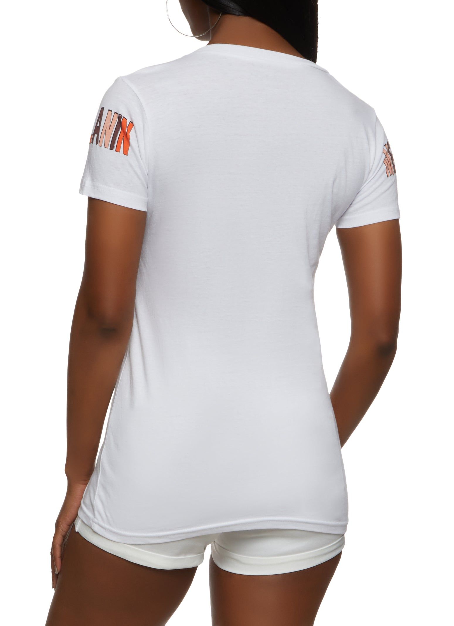 Melanin Crew Neck Graphic Tee sold by Rainbow product image thumbnail 2