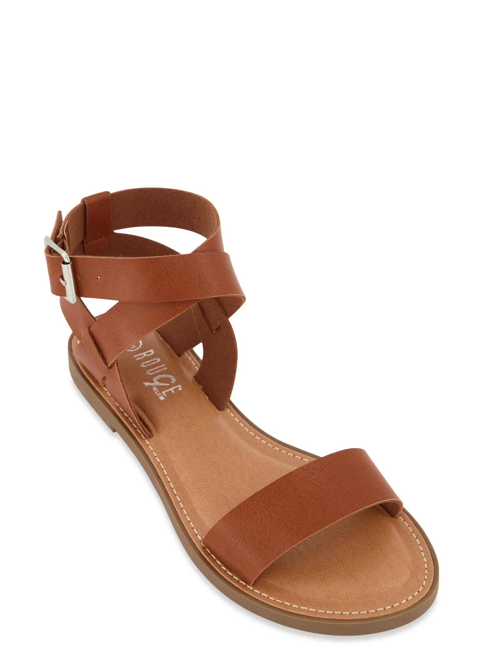 Single Band Ankle Strappy Sandals sold by Rainbow
