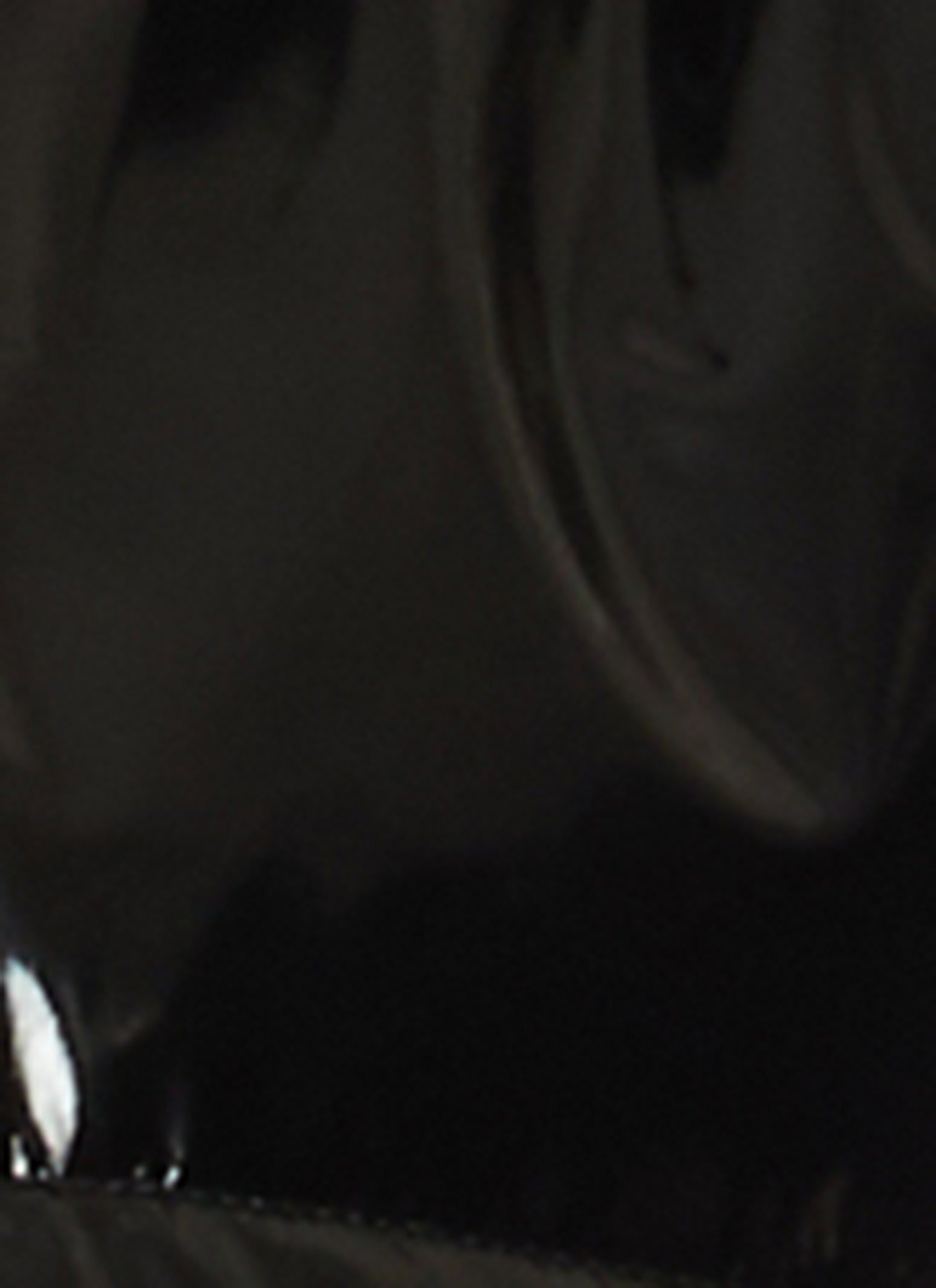 Cropped Faux Patent Leather Puffer Vest sold by Rainbow product image thumbnail 3