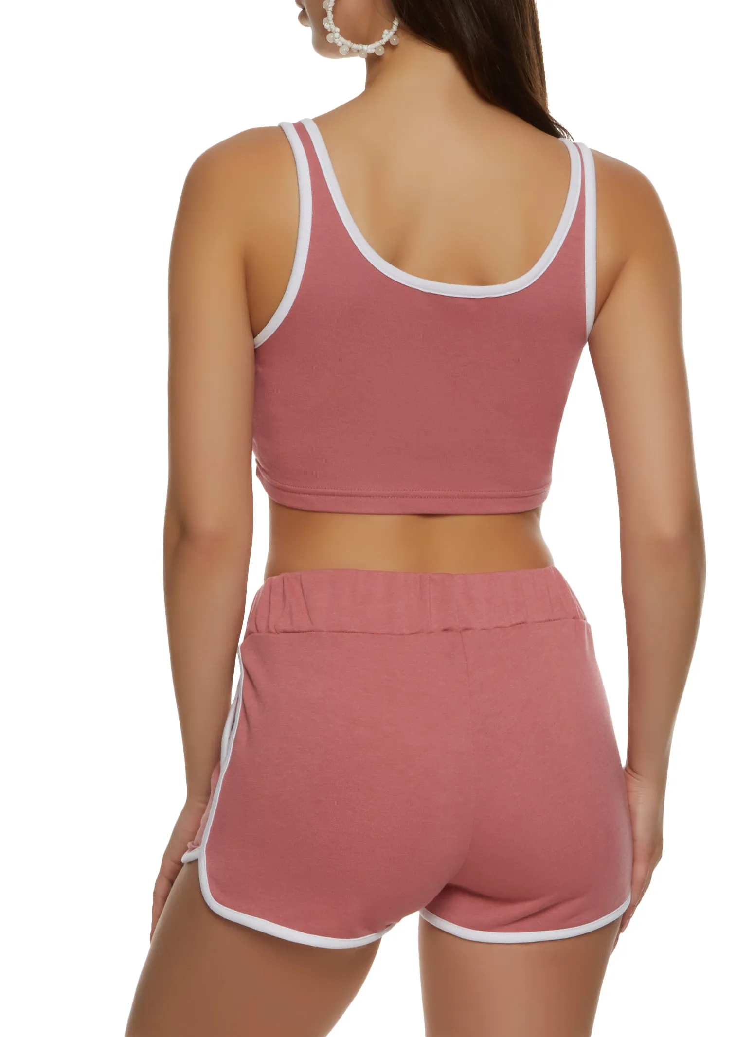 Treasure Of Youth 89 Cropped Graphic Tank Top sold by Rainbow product image thumbnail 3