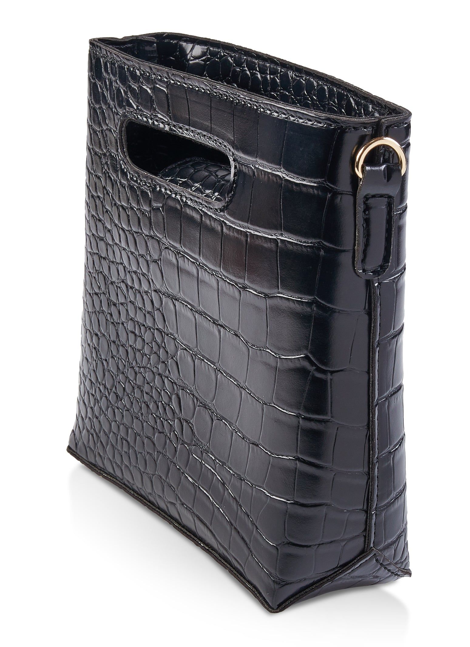 Faux Croc Tote Handbag sold by Rainbow product image thumbnail 2