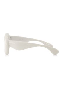 Chunky Bubbly Frame Shield Sunglasses sold by Rainbow