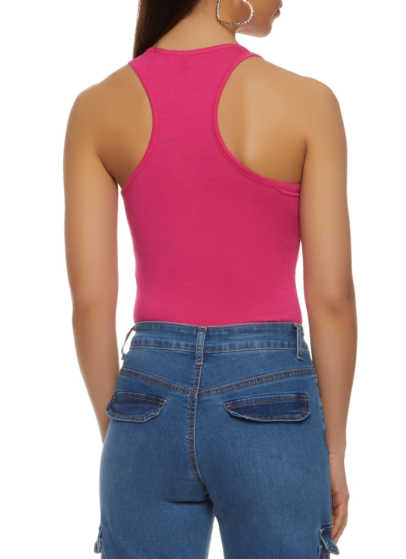 V Neck Tank Bodysuit sold by Rainbow product image thumbnail 3